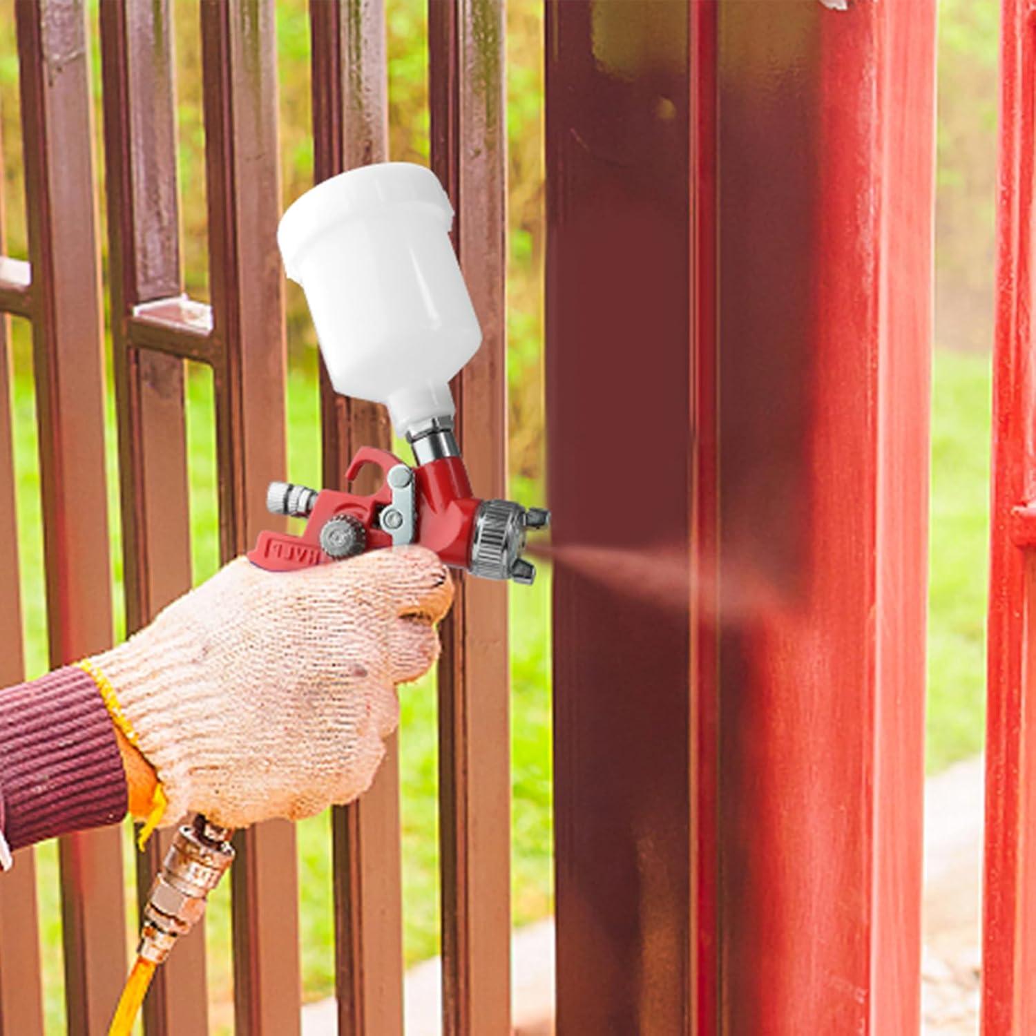 Juego de Pistola de Pintura HVLP Colodsuhey 2 Piezas 0.8mm 1.4mm