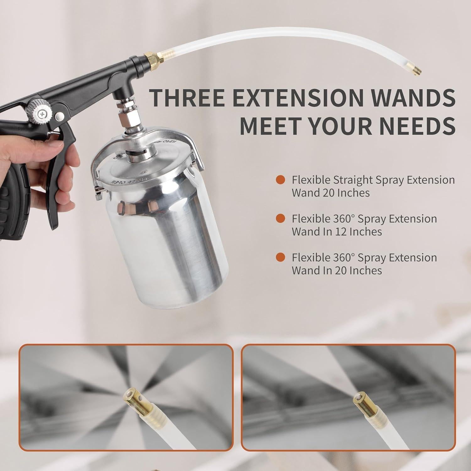 Pistola de Spray Zeinlenx PS-4A 1000CC para Recubrimiento