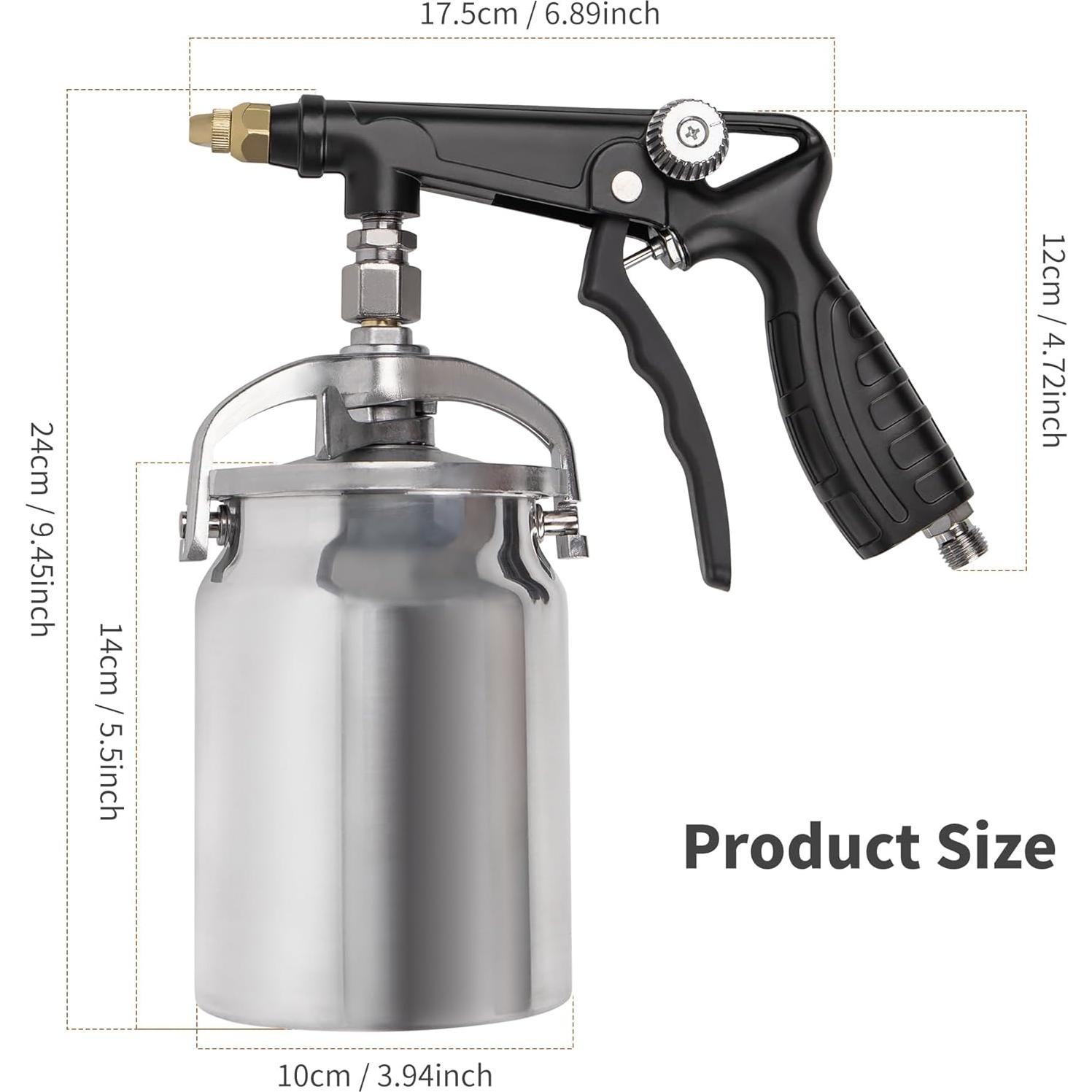 Pistola de Spray Zeinlenx PS-4A 1000CC para Recubrimiento
