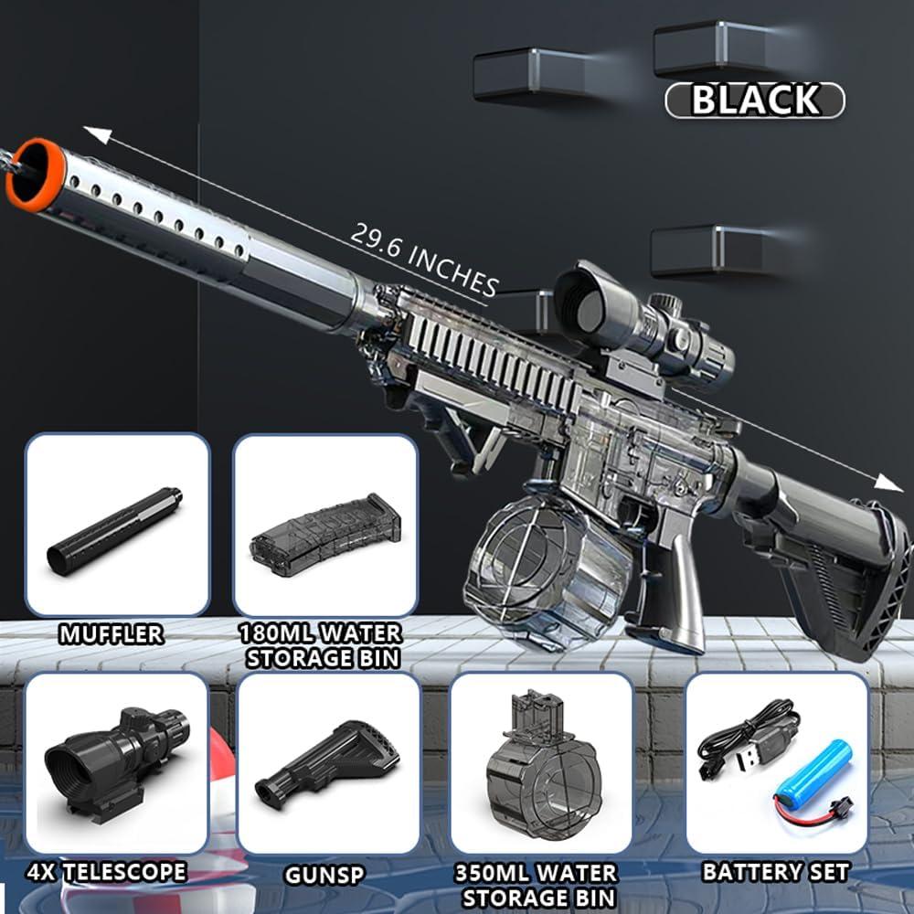 Pistola de Agua Eléctrica Shantou 400cc 7.92-9.14m para Niños