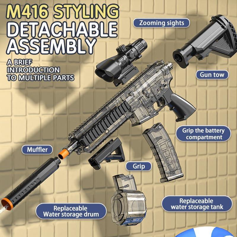 Pistola de Agua Eléctrica Shantou 400cc 7.92-9.14m para Niños