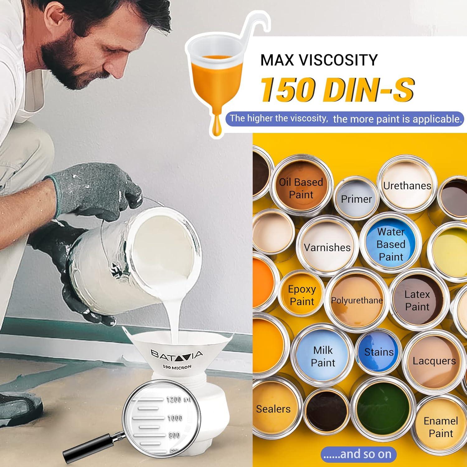 Pistola de Pintura Eléctrica HVLP Batavia BSG0082 700W 1200ml