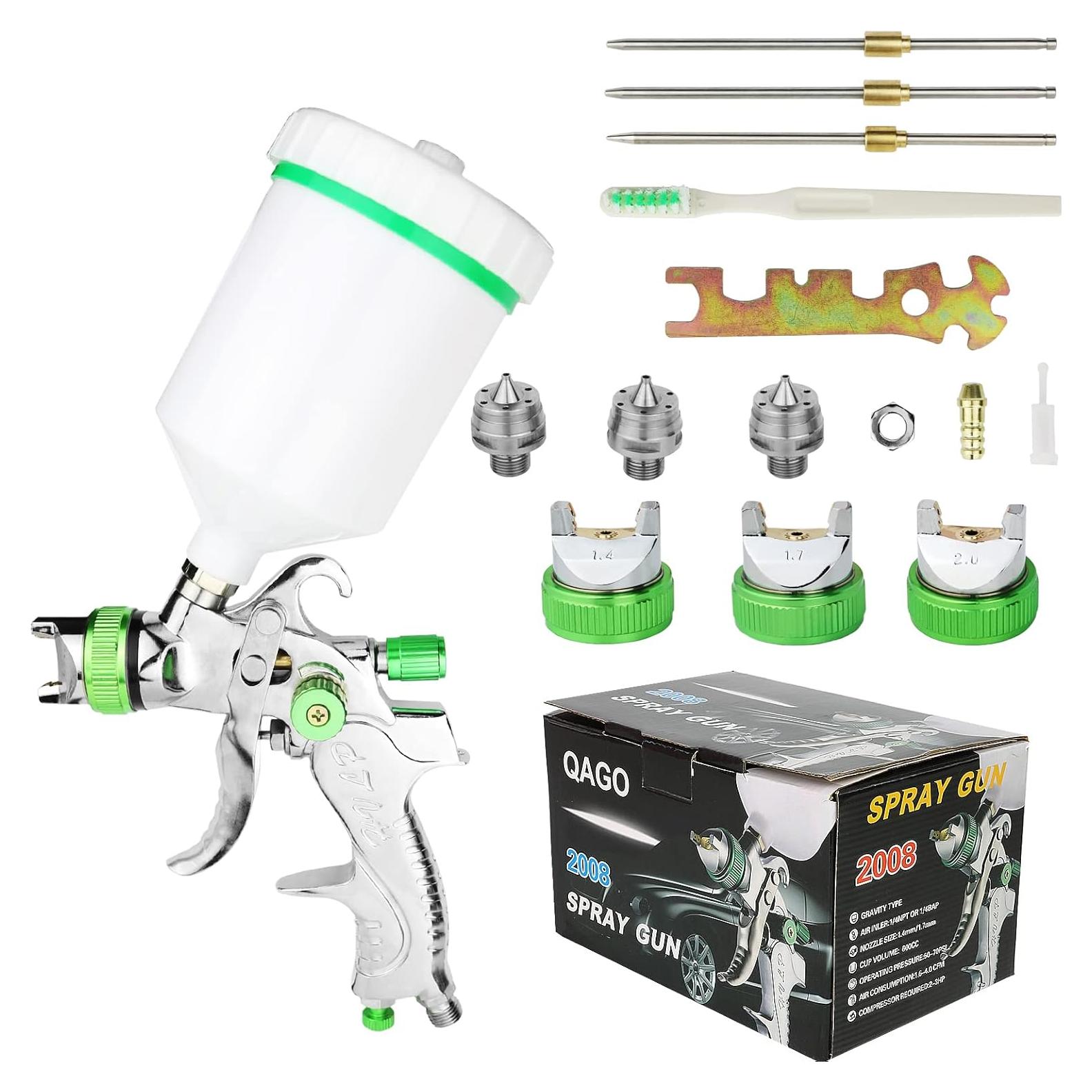 Pistola de Pulverización HVLP Tosucs H2008 1.4mm 600cc