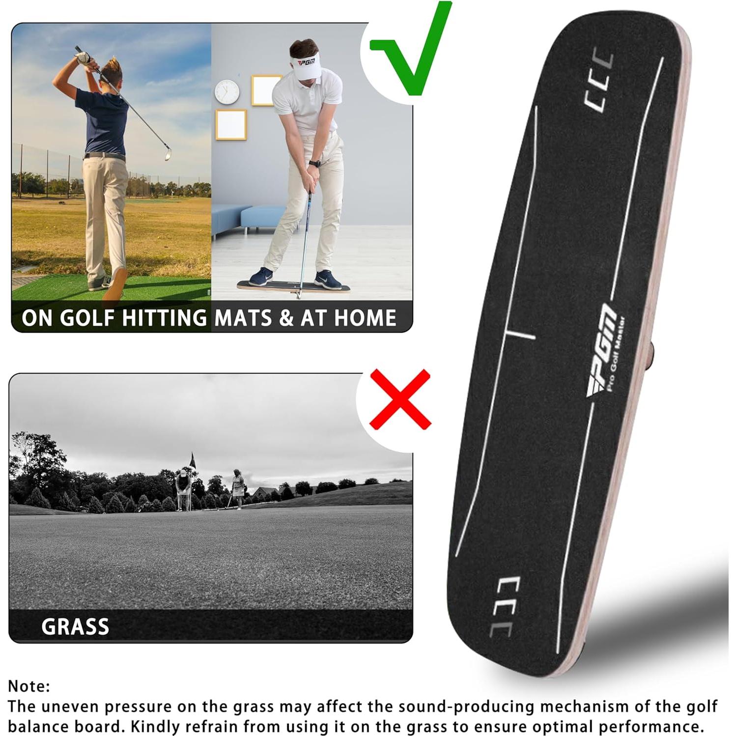 Tabla de Equilibrio de Golf PGM - Entrenador de Cambio de Peso