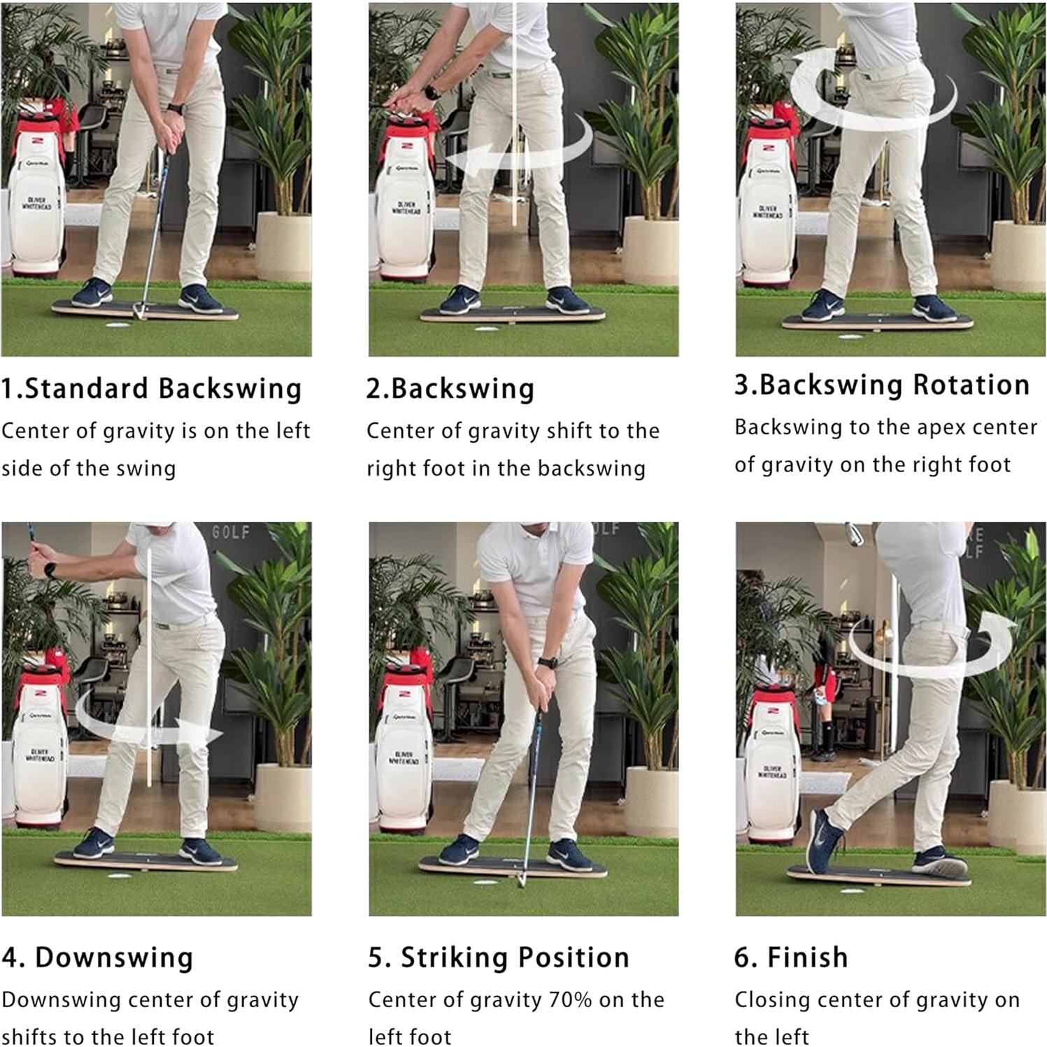 Tabla de Equilibrio de Golf PGM - Entrenador de Cambio de Peso