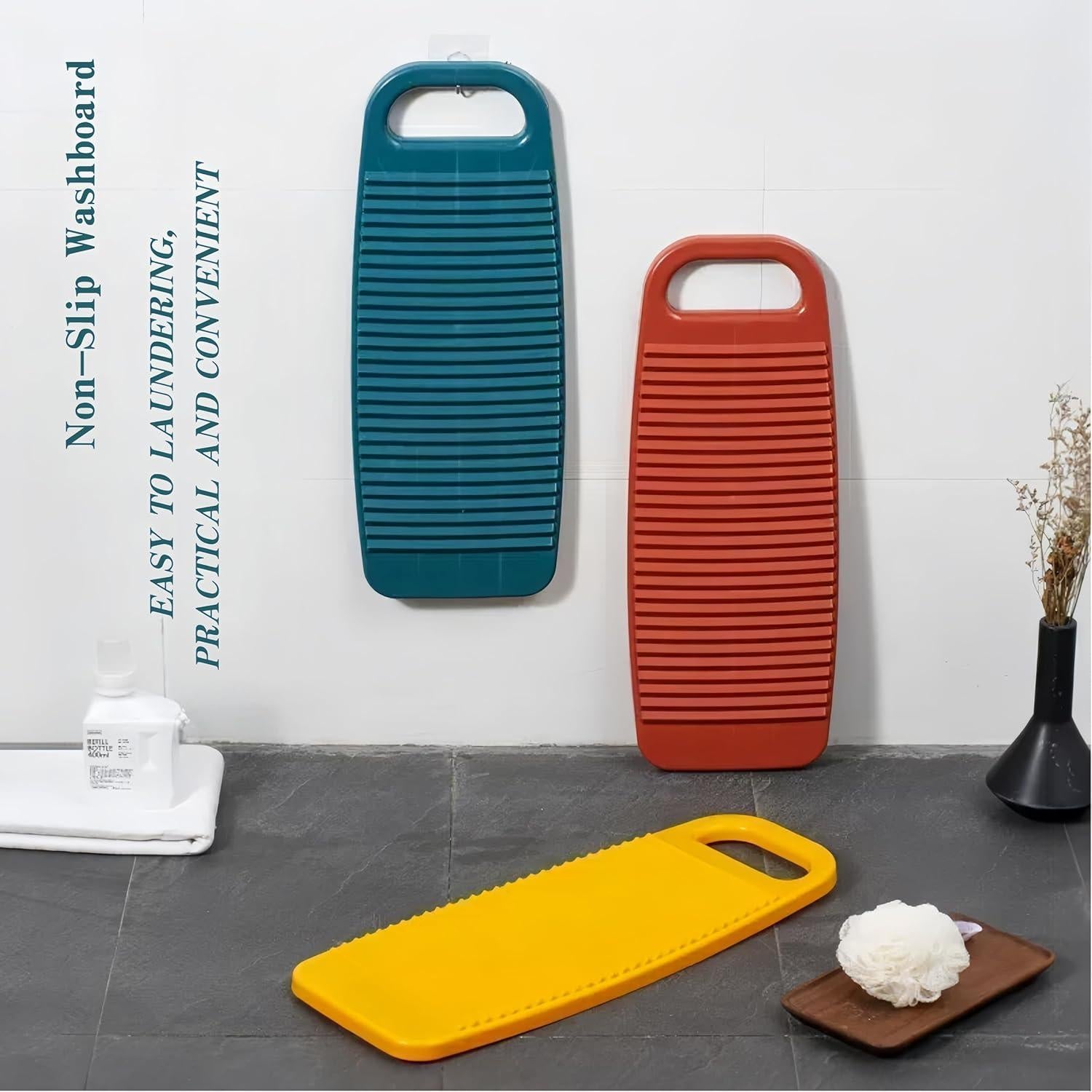 Tabla de Lavar Cansybil Mediana Antideslizante Roja