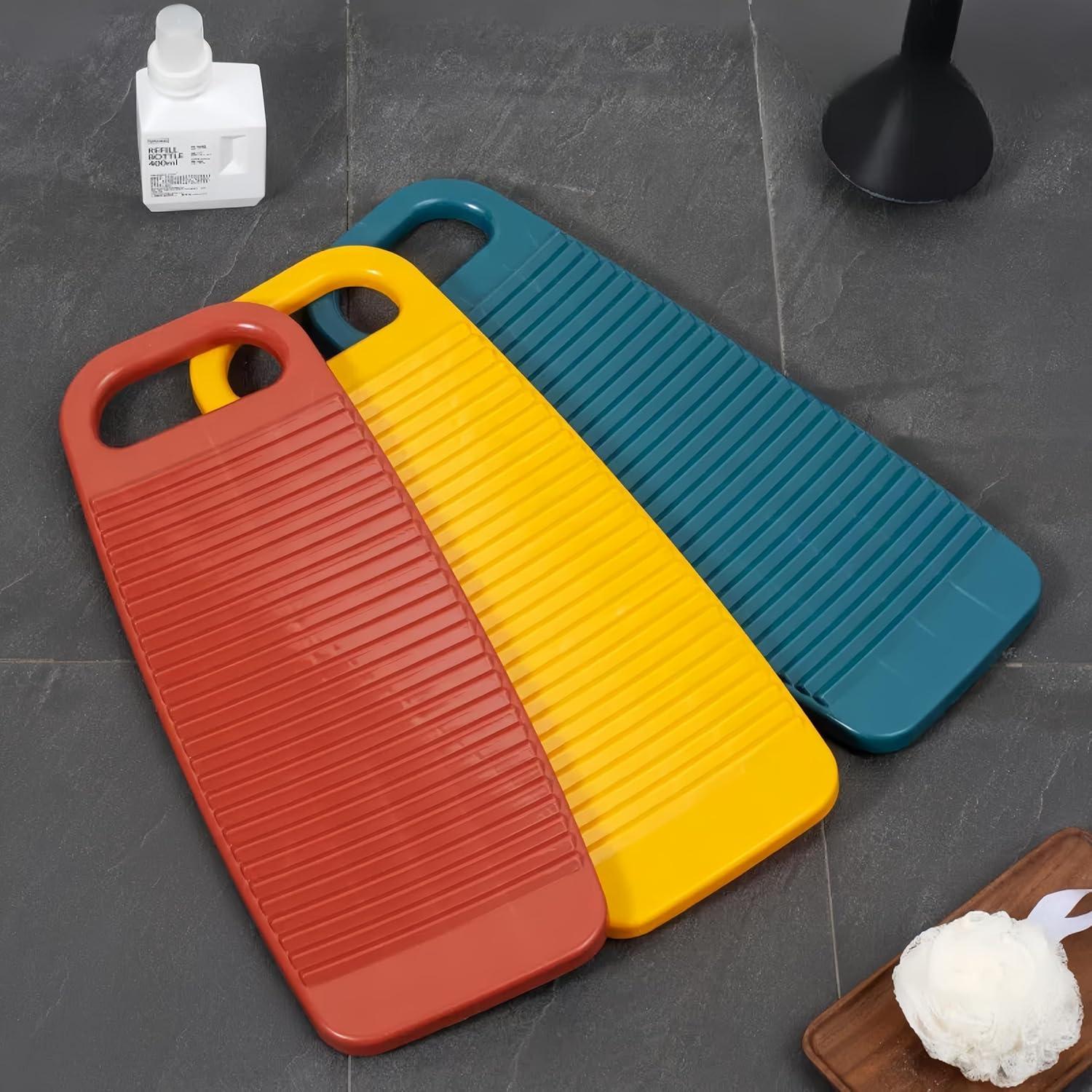 Tabla de Lavar Cansybil Mediana Antideslizante Roja