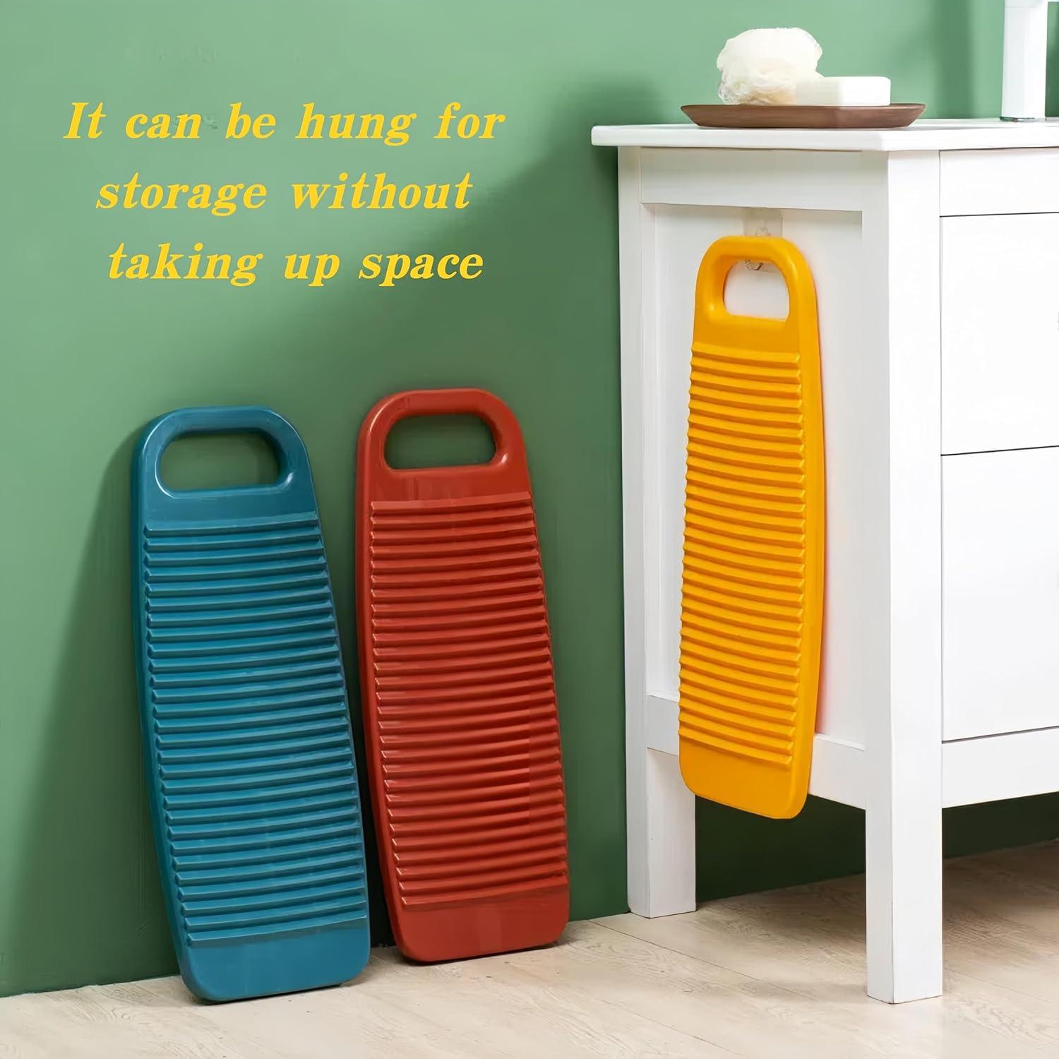 Tabla de Lavar Cansybil Mediana Antideslizante Roja