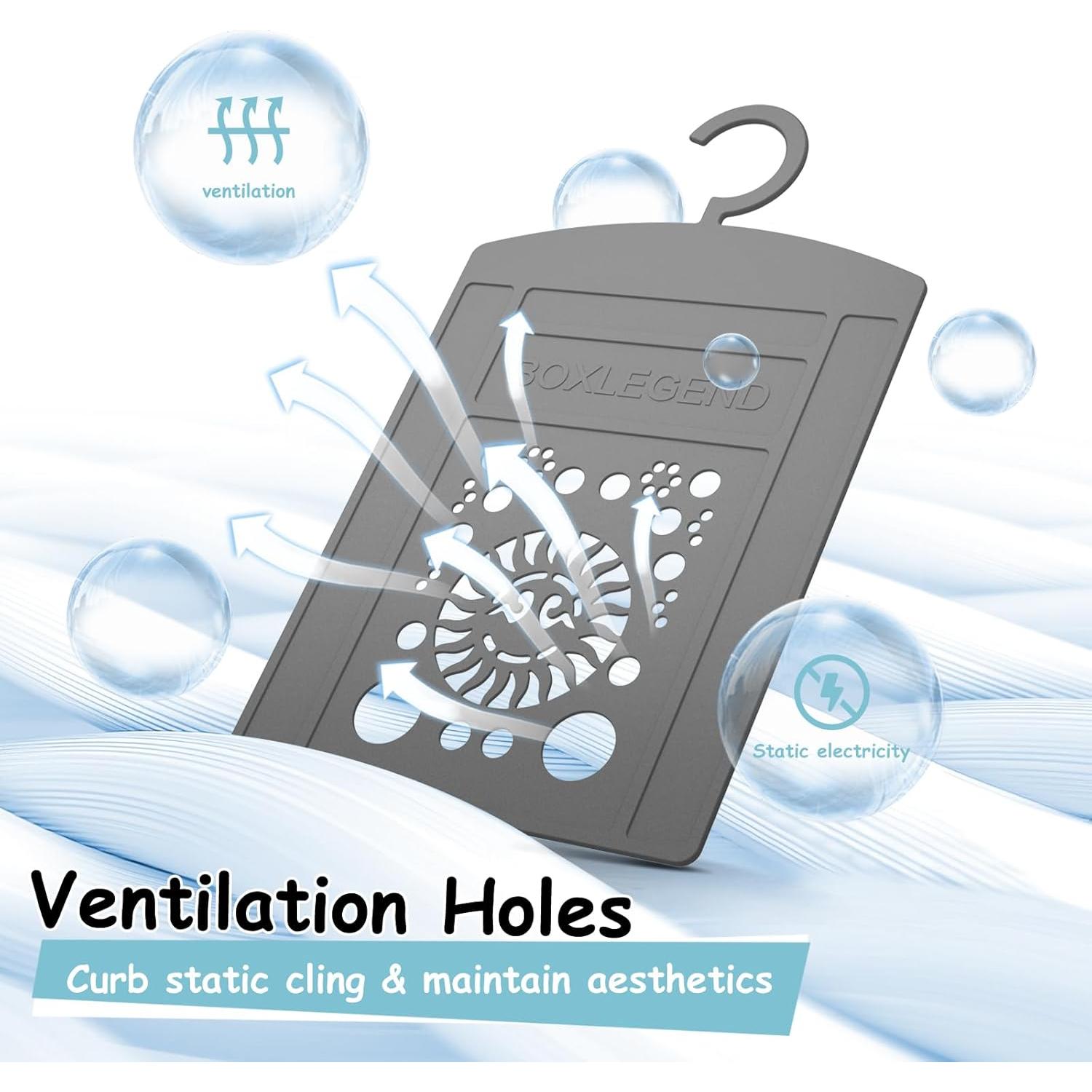 Tablero de Doblado de Camisas BoxLegend - Gris 35.88x21.99cm