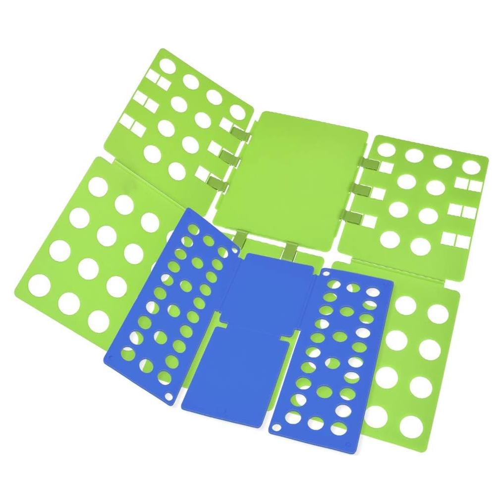 Tablero de Doblado de Camisas BoxLegend - Plegable Verde y Azul