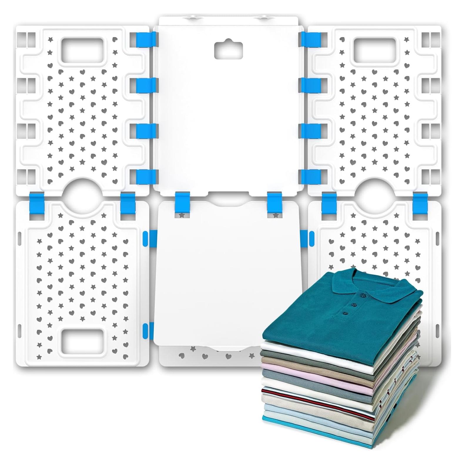 Tabla de Doblado de Ropa CajaLeyenda V4 Plegable Blanca 71.8x57.9cm