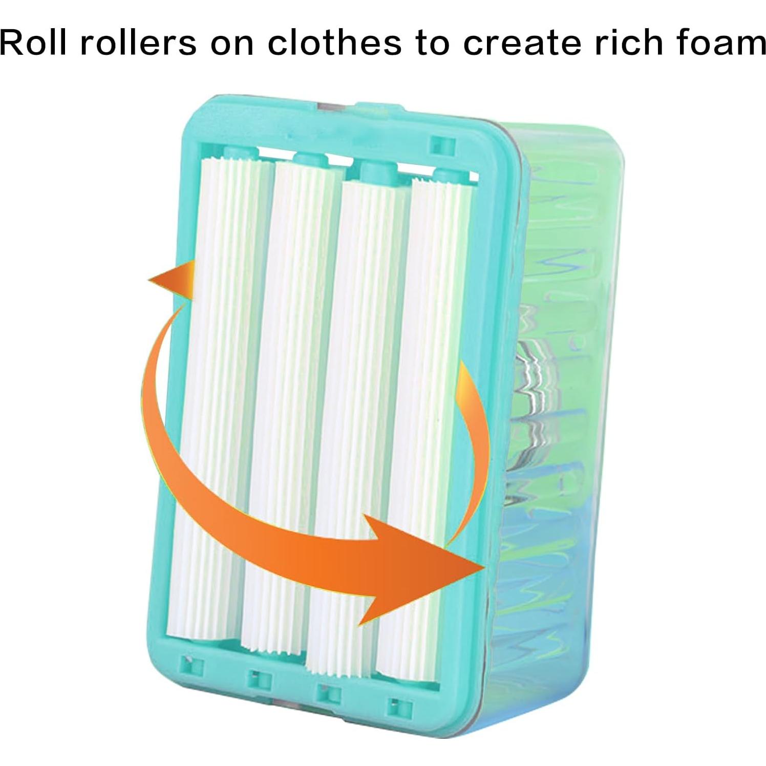 Tablón de Lavado LLpotata Azul Claro con Jabón y Cepillo