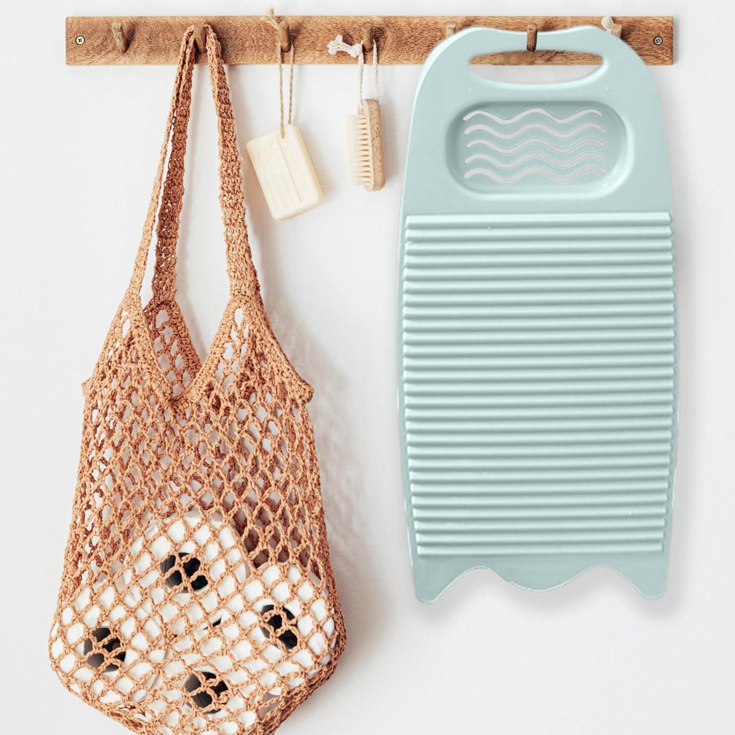 Tablón de Lavado LLpotata Azul Claro con Jabón y Cepillo