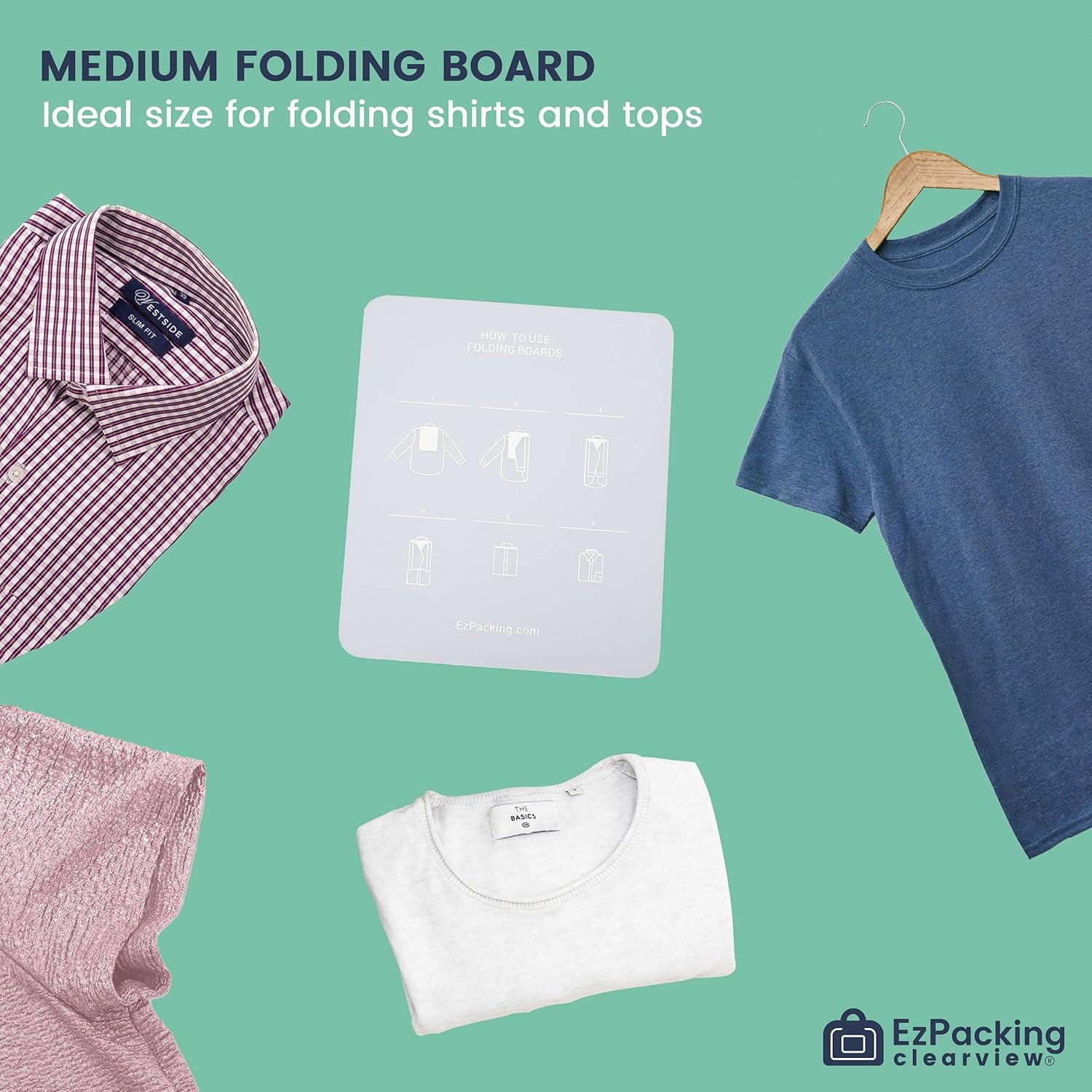 Juego de 3 Tableros de Pliegue EzPacking para Ropa