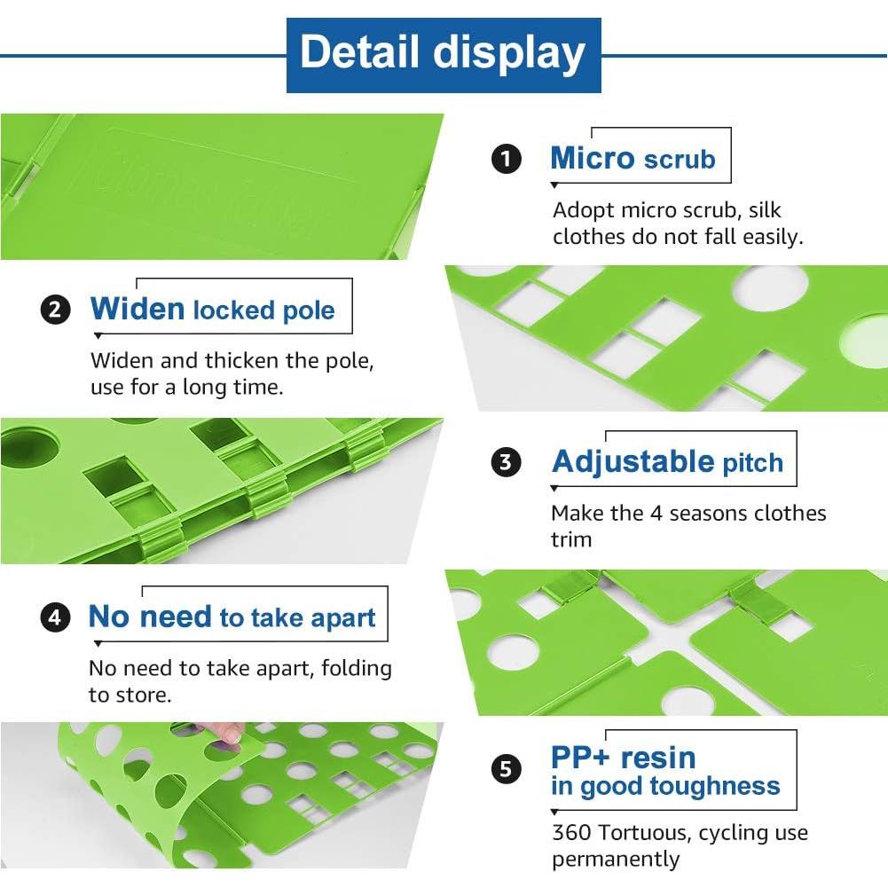 Tablero de Pliegue de Camisetas BoxLegend Verde 30x24cm