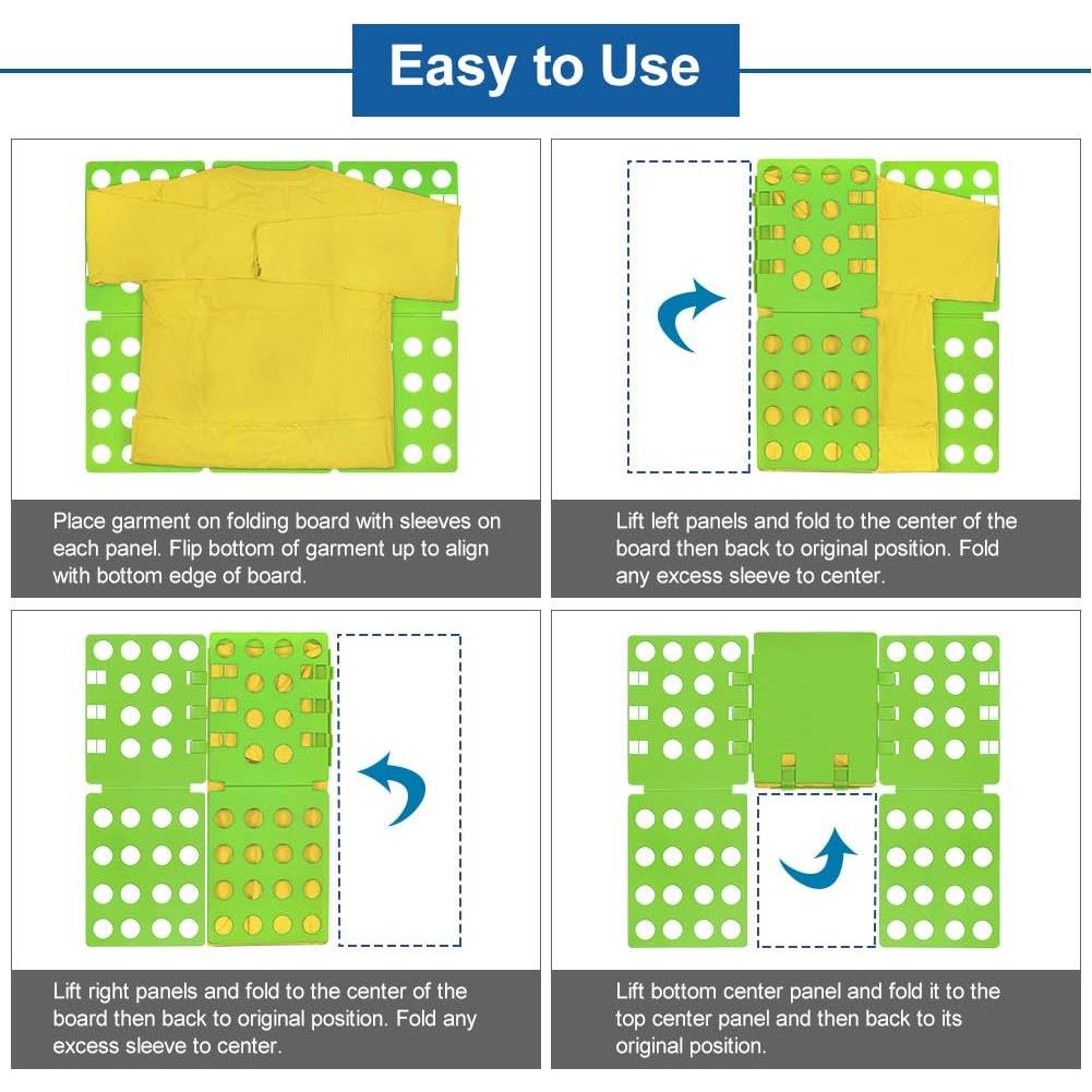 Tablero de Pliegue de Camisetas BoxLegend Verde 30x24cm