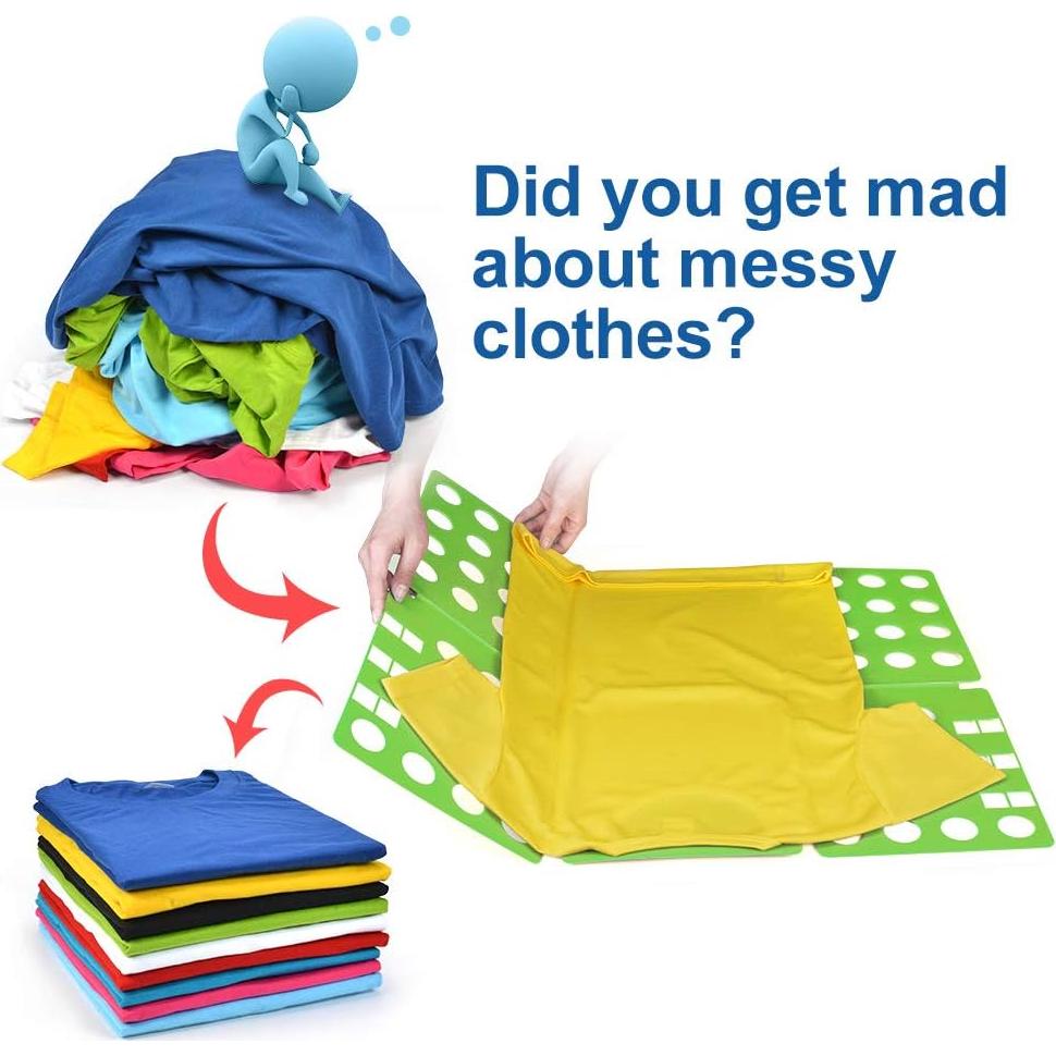 Tablero de Pliegue de Camisetas BoxLegend Verde 30x24cm