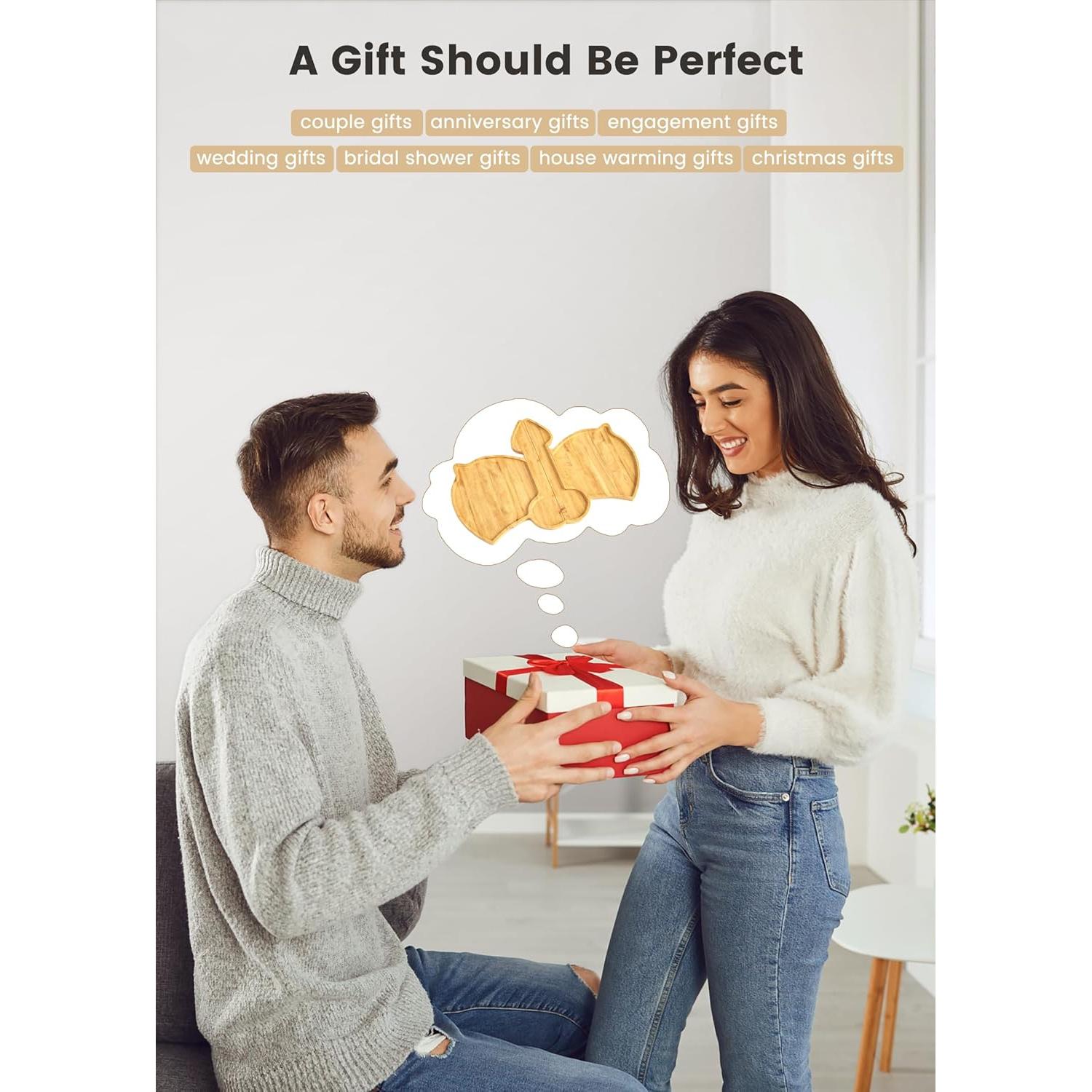 Tabla de Charcutería Extra Grande UPDAY 58.4x40.6cm Bambú