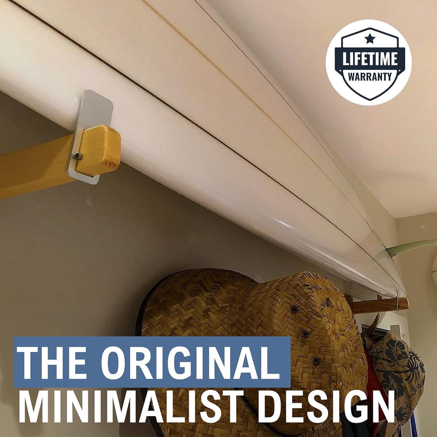 Soporte de Exhibición para Tabla de Surf StoreYourBoard Madera