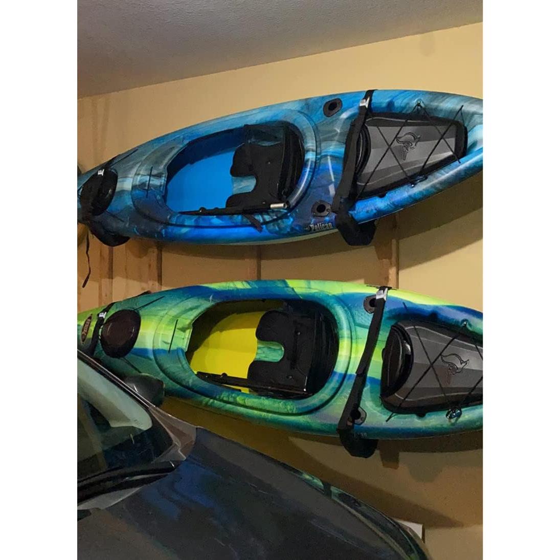 Estantes para Kayak Heavdace, Paquete de 4 Ganchos 49.53 cm