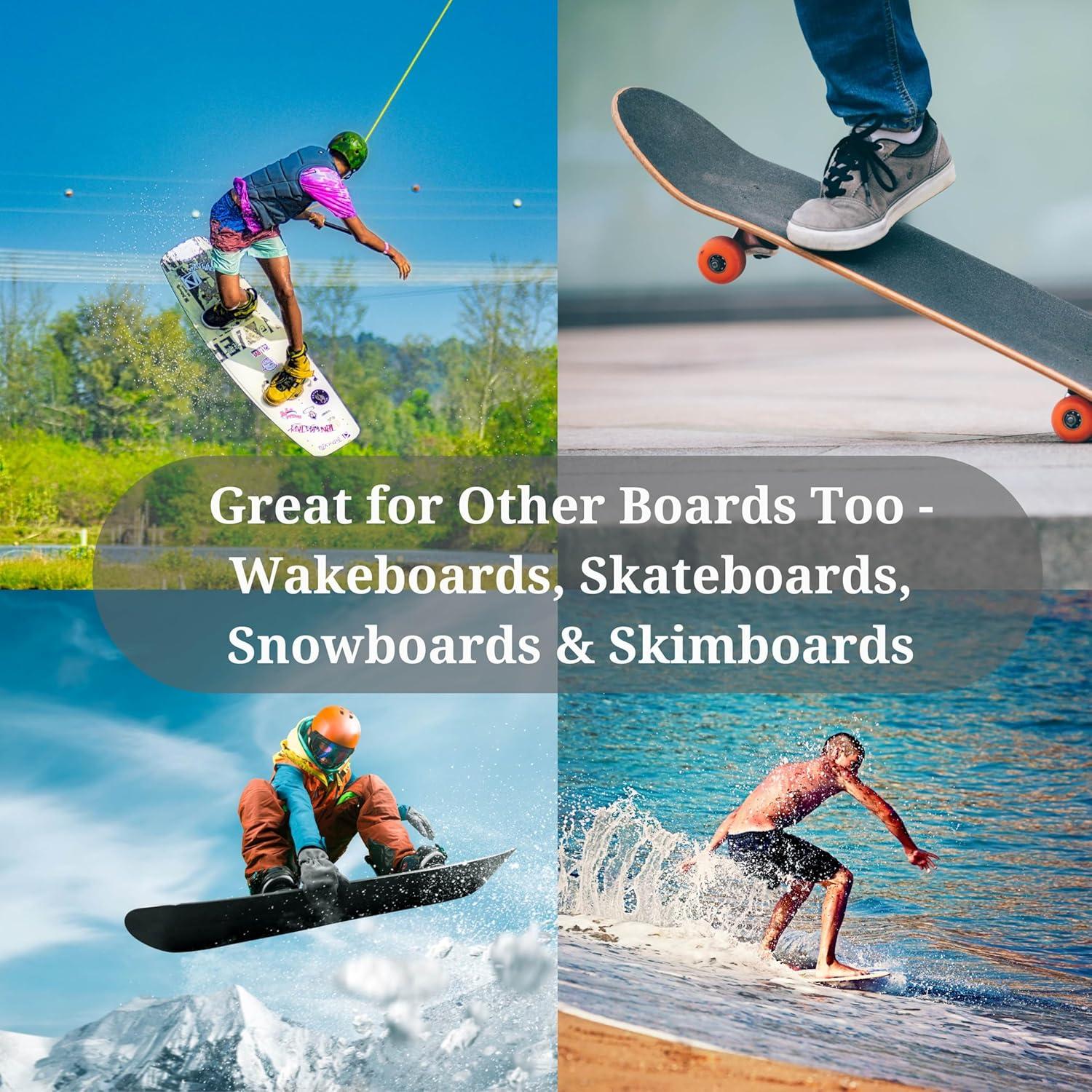 Soporte de Pared para Tabla de Surf Trader Cay - Madera de Suar