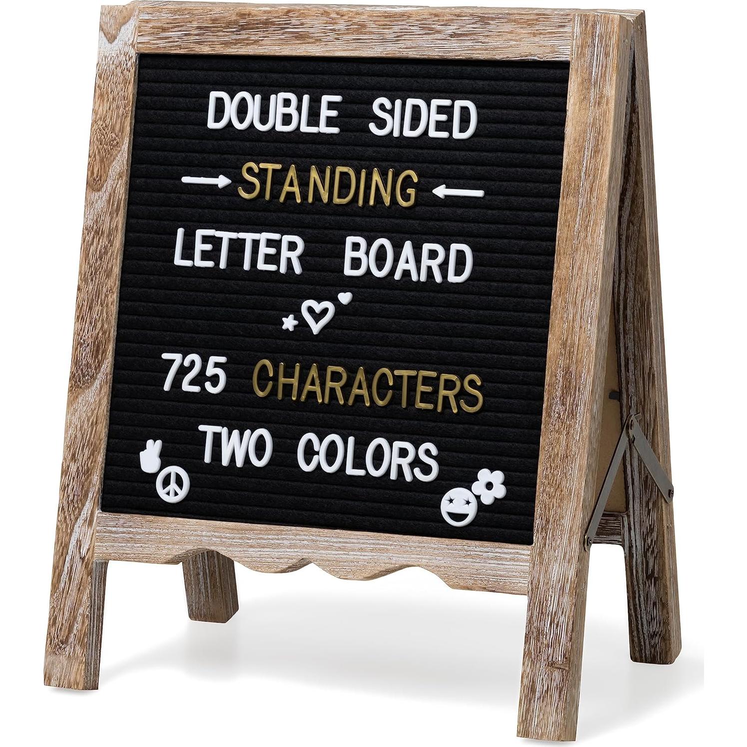 Tablero de Letras Doble Cara QingE 36x29 cm 725 Caracteres