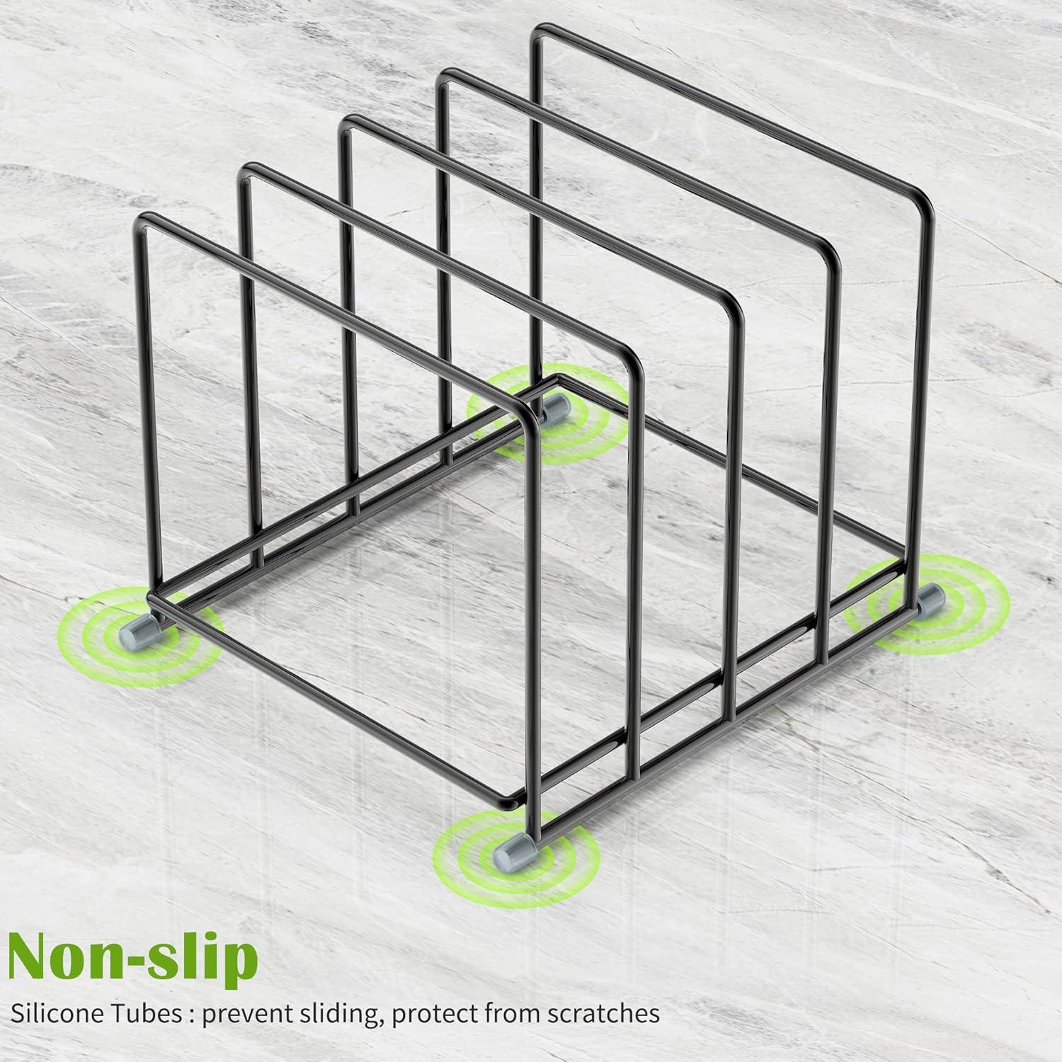 Organizador de Cocina PLUVON 2PCS Grande para Tablas y Sartenes