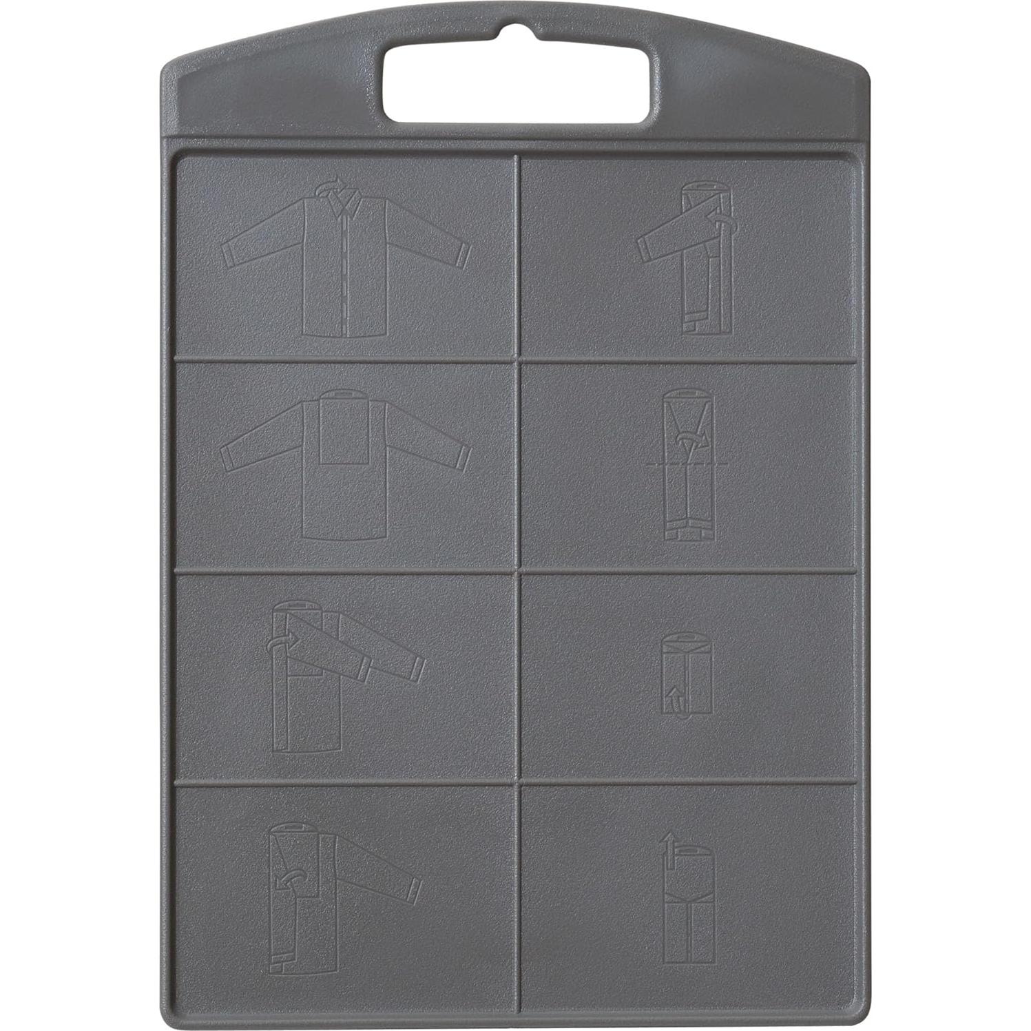 Tablero de Pliegue para Camisas Household Essentials 195 Negro
