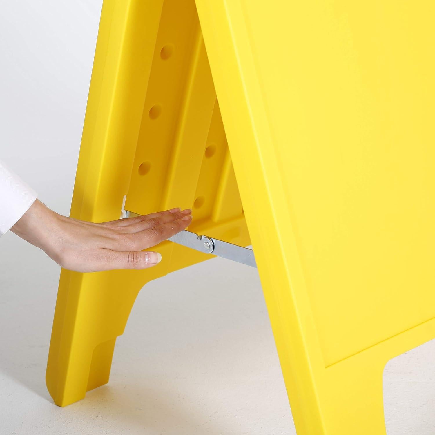 Cartel Sandwich A-Frame M&T Displays Amarillo 63x50 cm Doble Cara