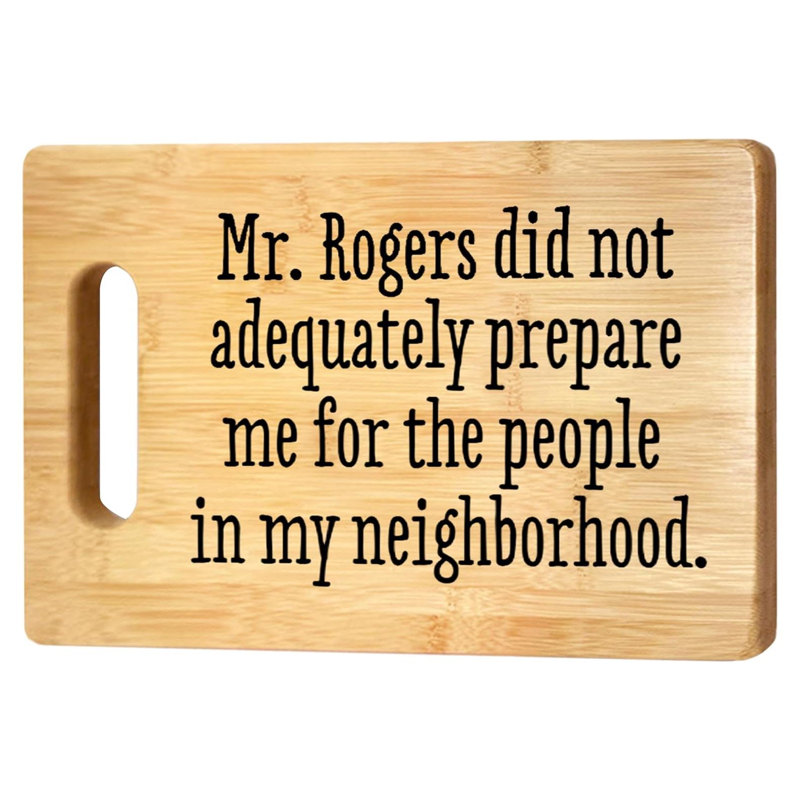 Tabla de Cortar de Bambú SPBL&L 29.5x19.3cm Decorativa