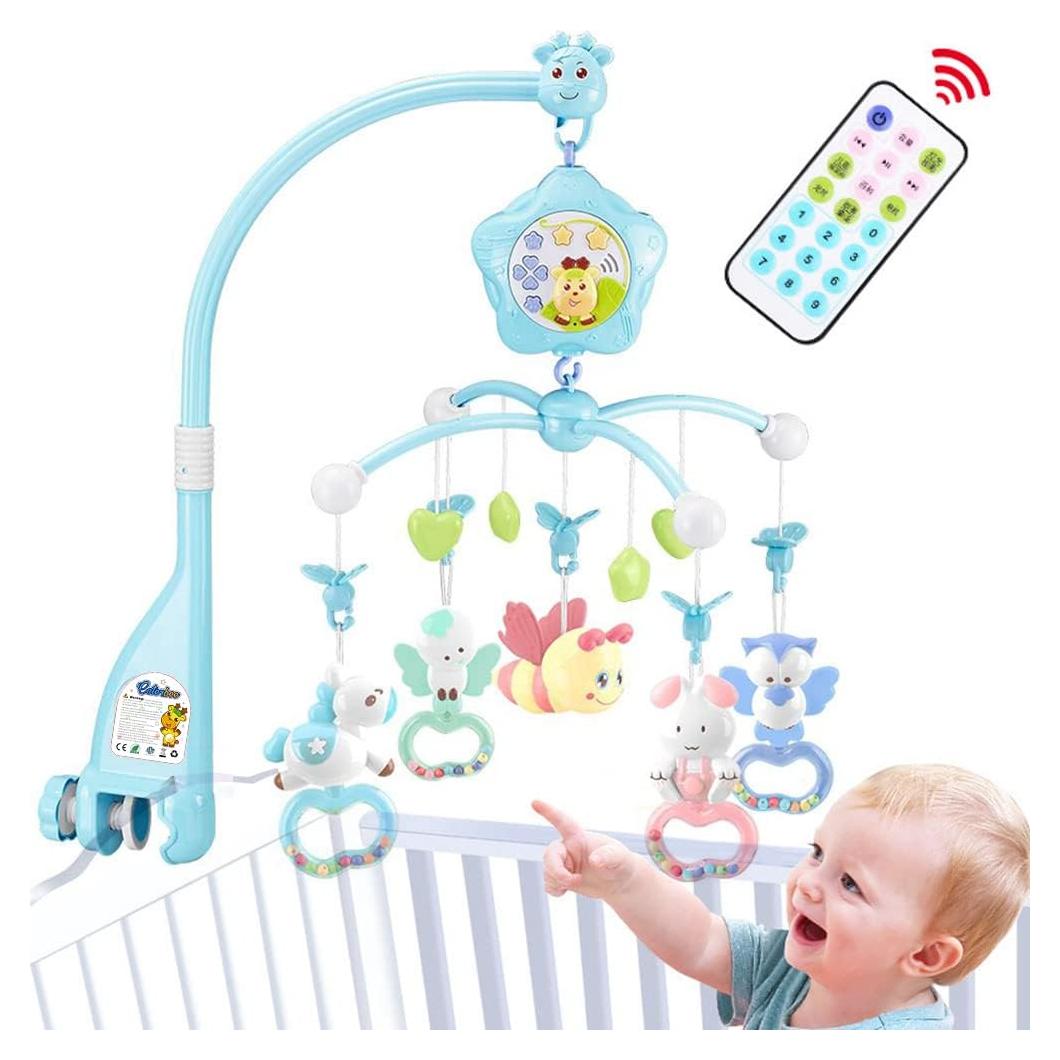 Móvil para Cuna Caterbee AMEC8021 con Proyector y Control Remoto