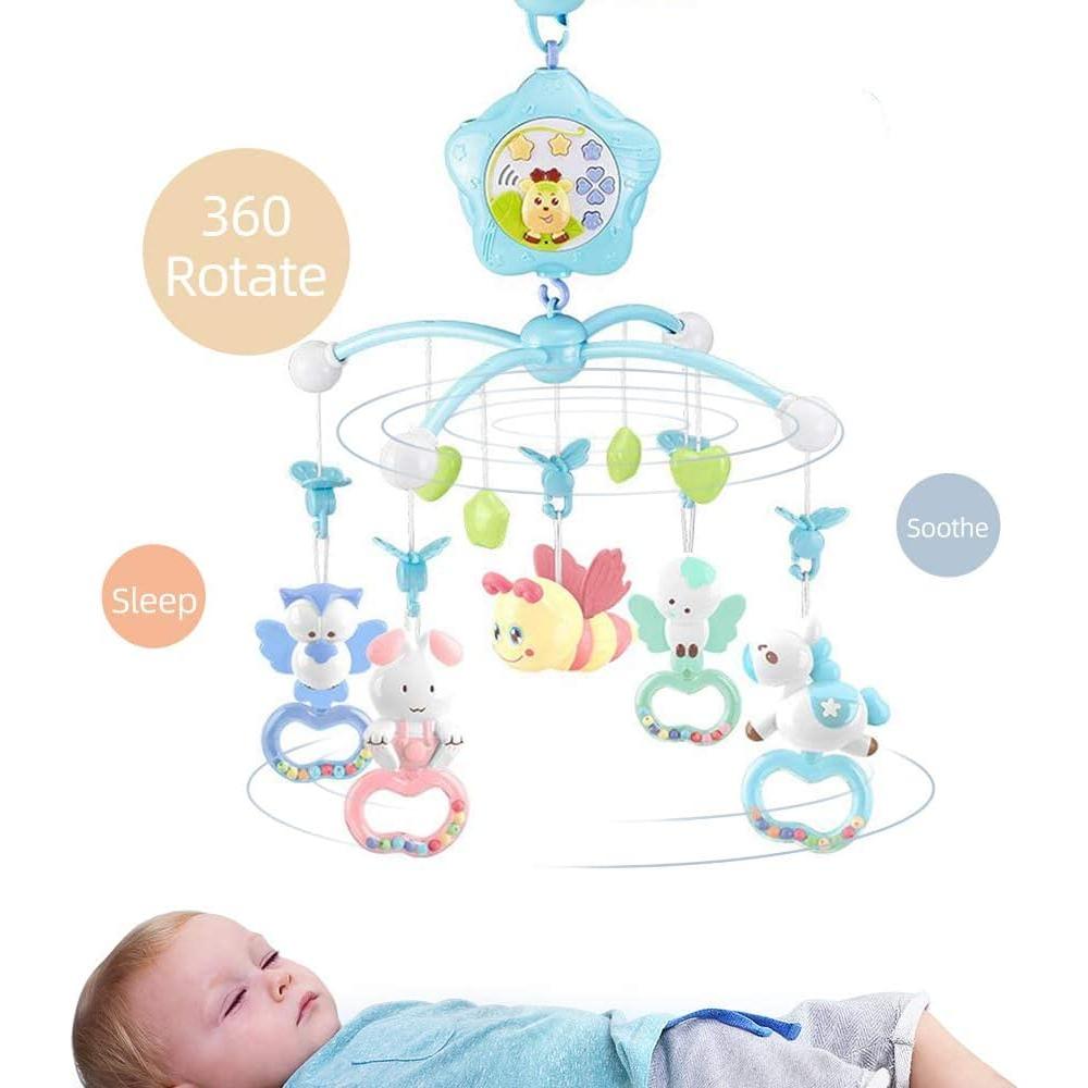 Móvil para Cuna Caterbee AMEC8021 con Proyector y Control Remoto