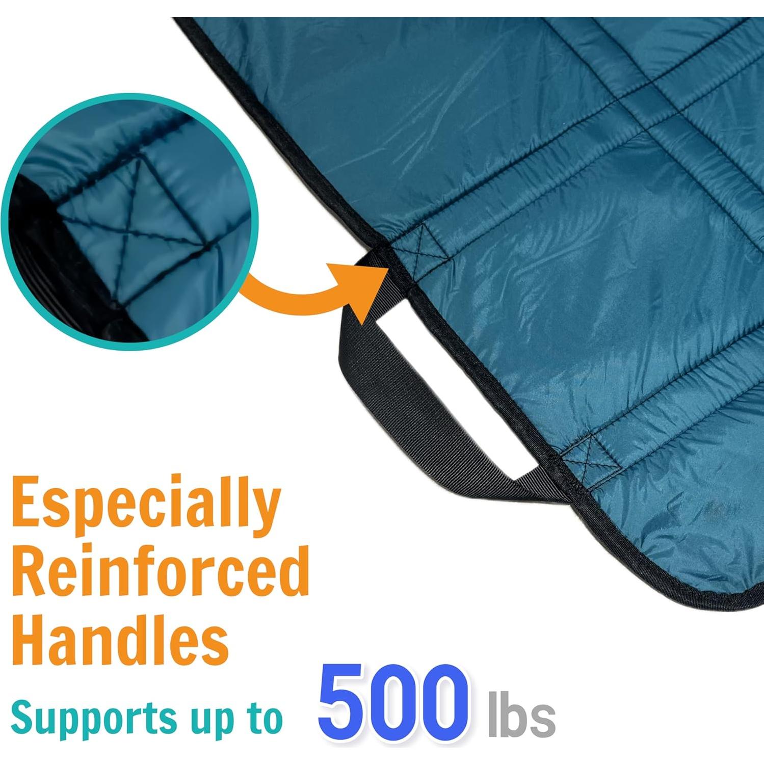 Almohadilla de Cama NurtureCare 3 Capas 120x100cm Impermeable