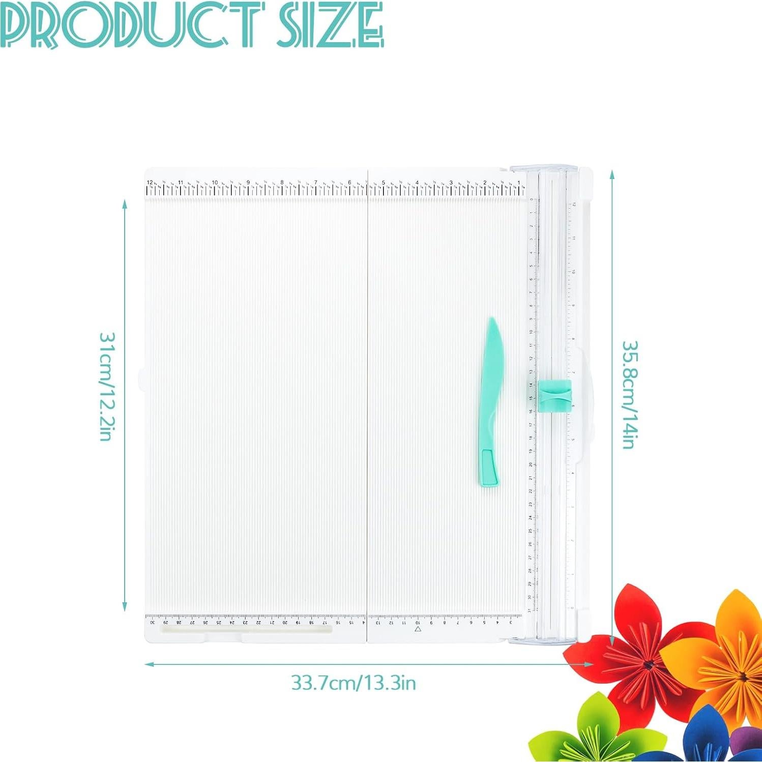 Tablero de Puntuación Plegable OXDFK 30x30 cm Cortador de Papel