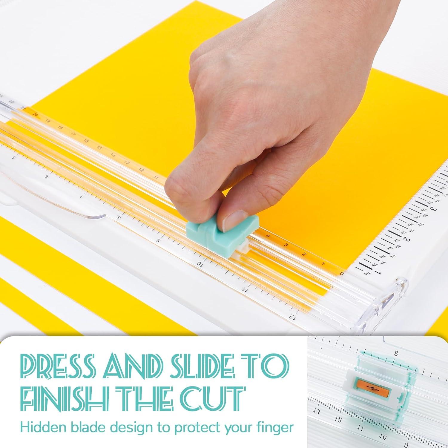 Tablero de Puntuación Plegable OXDFK 30x30 cm Cortador de Papel