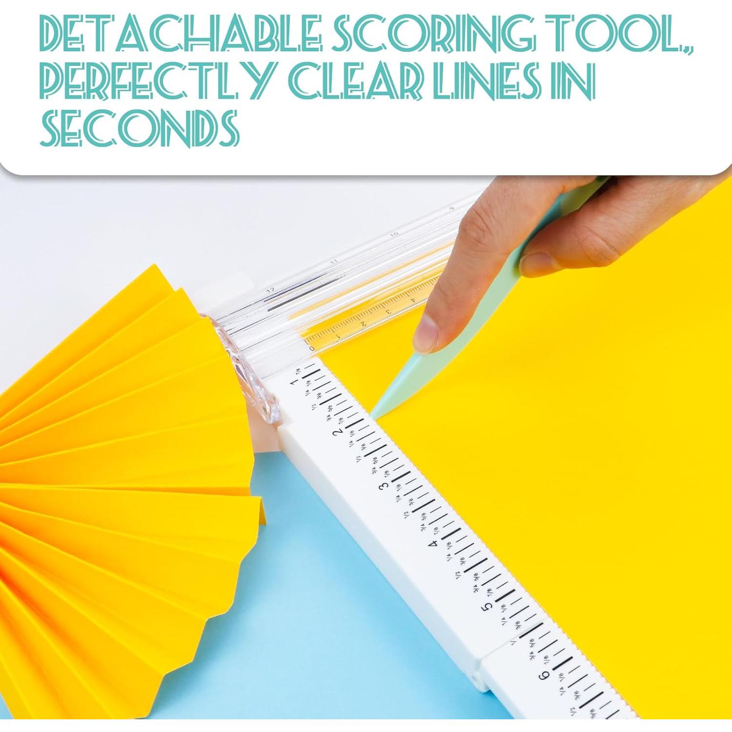 Tablero de Puntuación Plegable OXDFK 30x30 cm Cortador de Papel