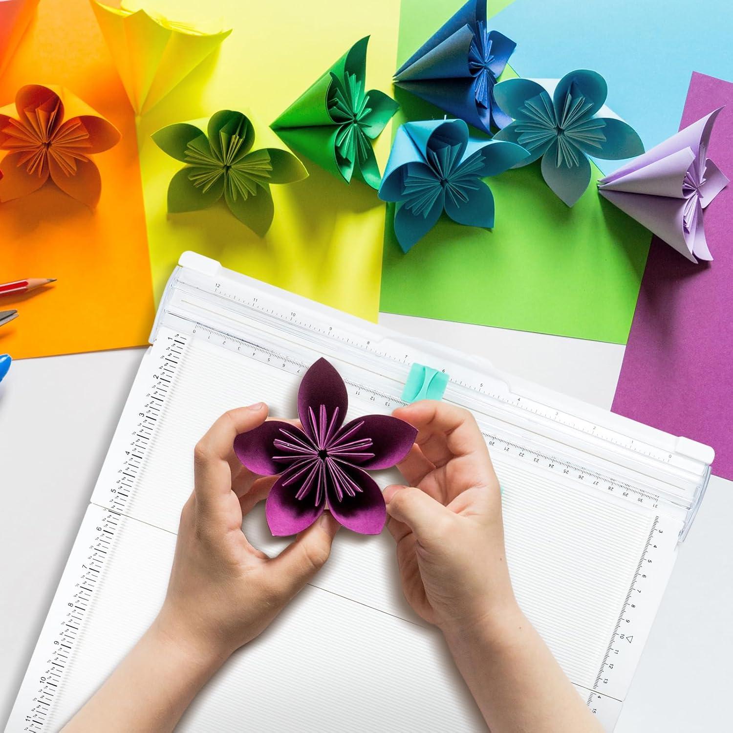 Tablero de Puntuación Plegable OXDFK 30x30 cm Cortador de Papel