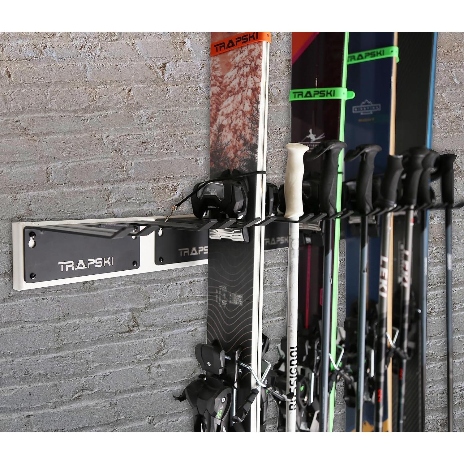 Soporte de Pared TRAPAWAY TRAPSKI para Esquís y Snowboard