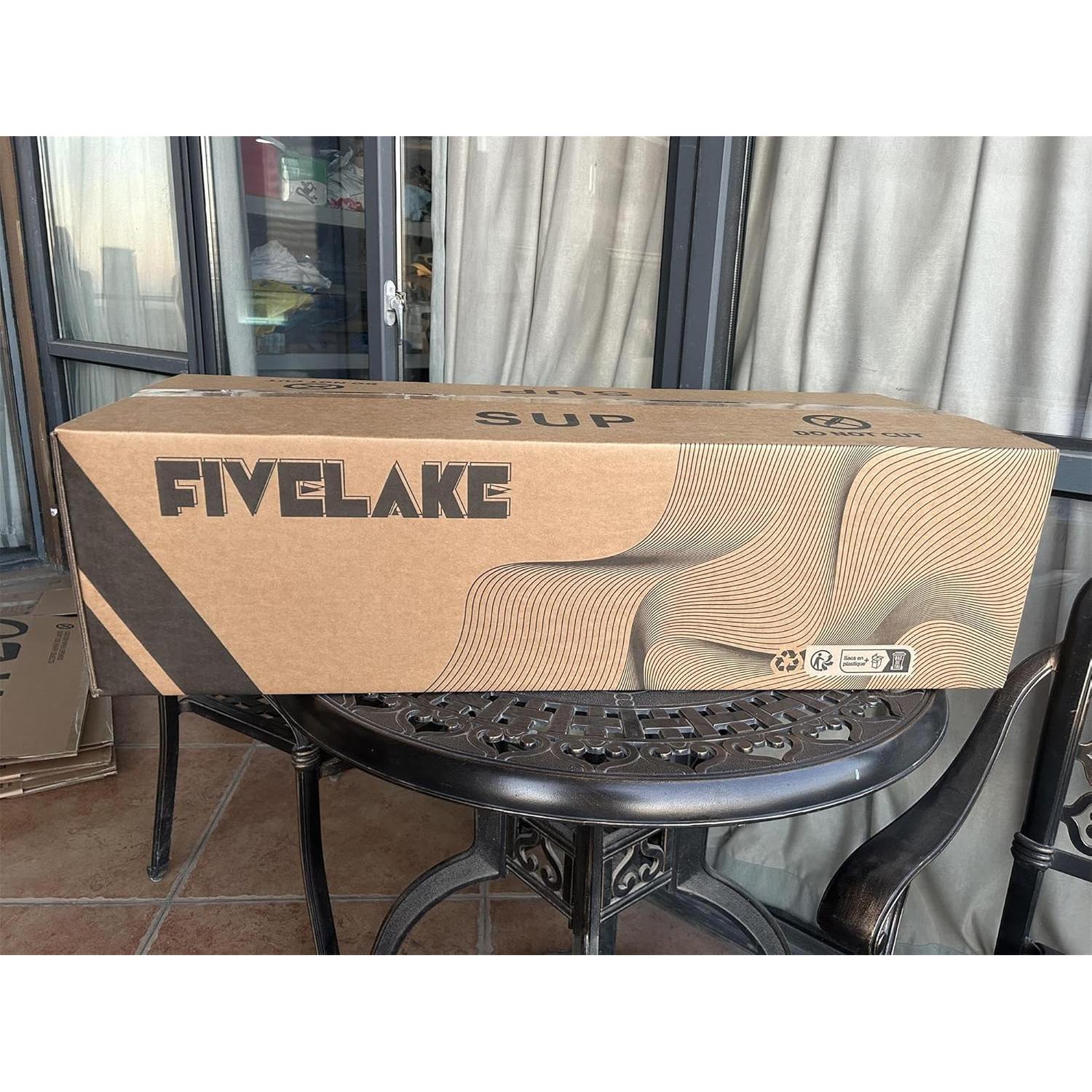 Tabla de Paddle Inflable FIVELAKE 335x89x15cm 195kg Verde