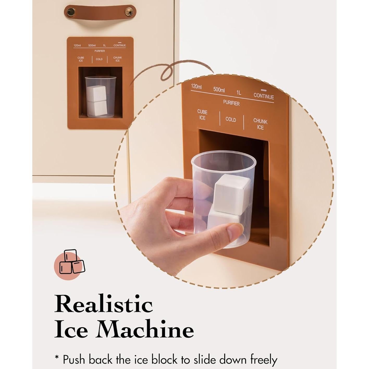 Juego de Cocina de Madera ROBUD Mocha para Niños 3-8 Años