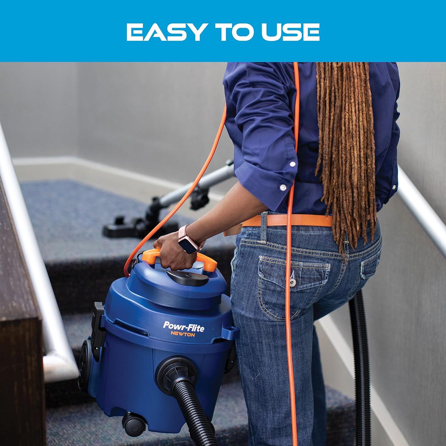 Aspiradora de Cilindro Powr-Flite Newton HEPA 1200W 9.84L