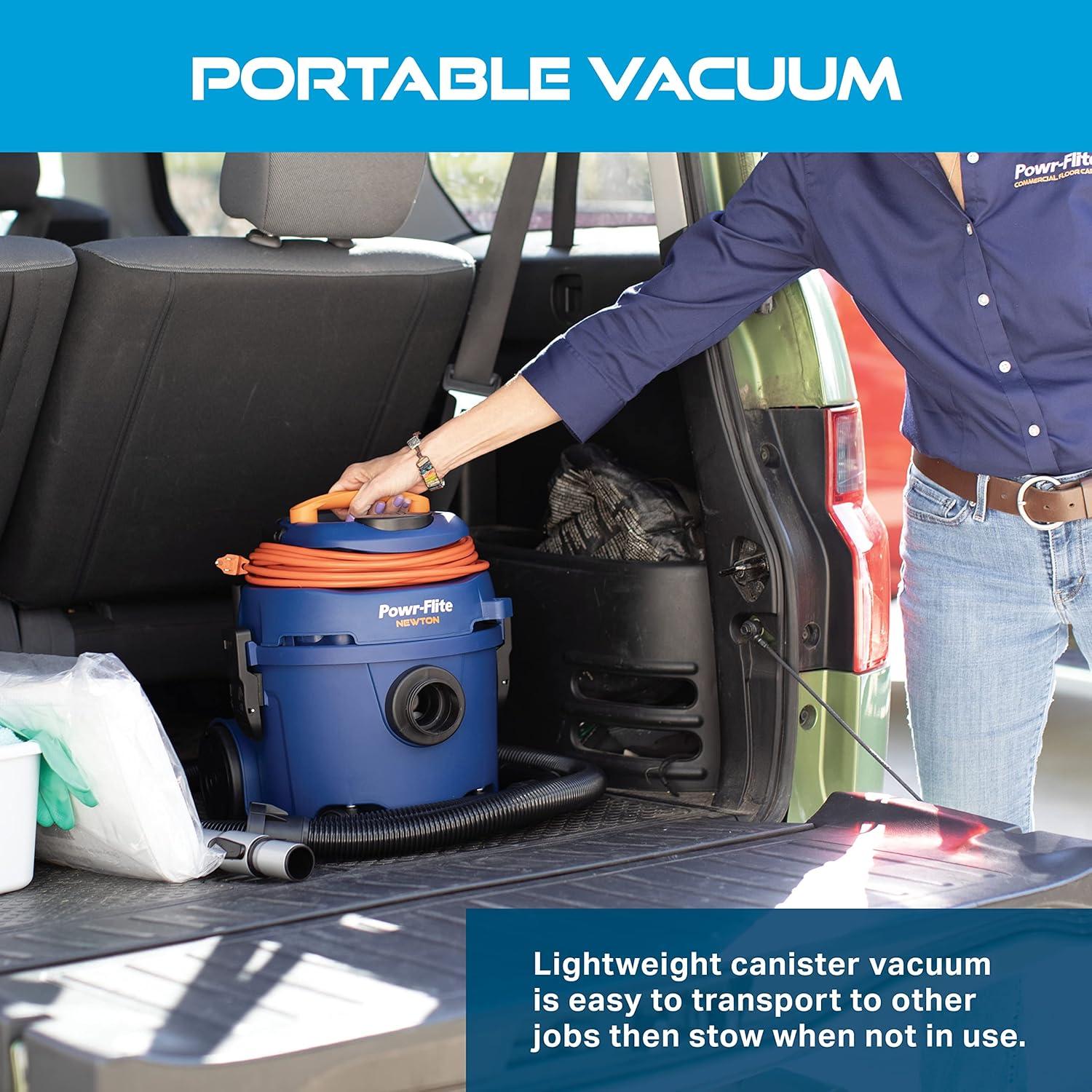 Aspiradora de Cilindro Powr-Flite Newton HEPA 1200W 9.84L