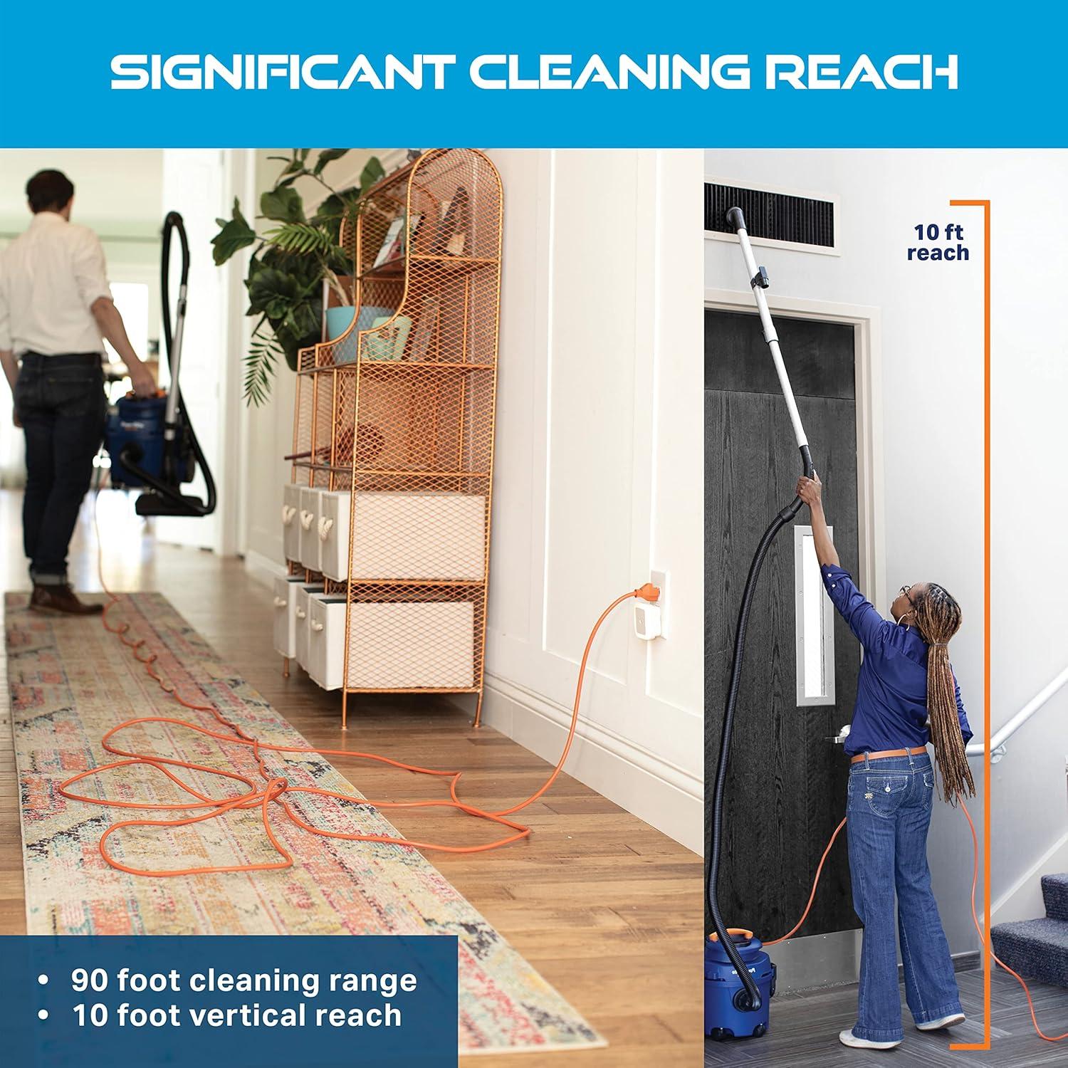 Aspiradora de Cilindro Powr-Flite Newton HEPA 1200W 9.84L