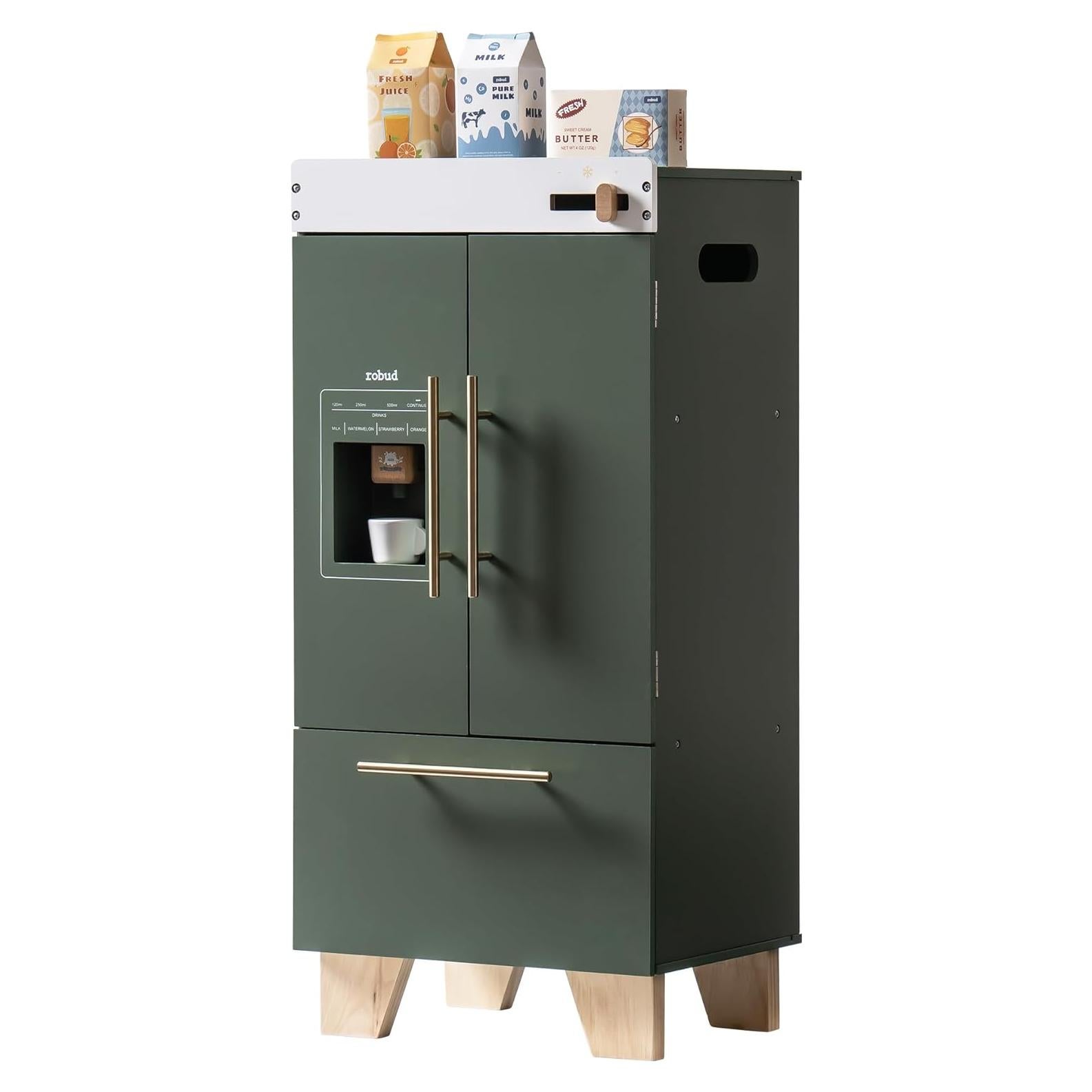 Refrigerador de Juguete ROBUD Verde Vintage 30x38x81cm