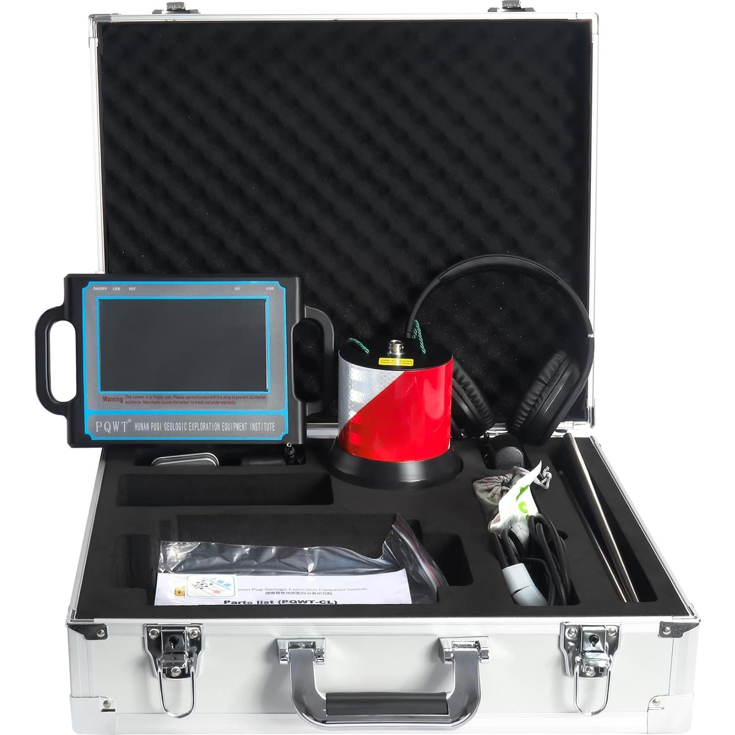 Equipo de Pruebas de Fugas de Agua PQWT-CL200 2m Detección Subterránea