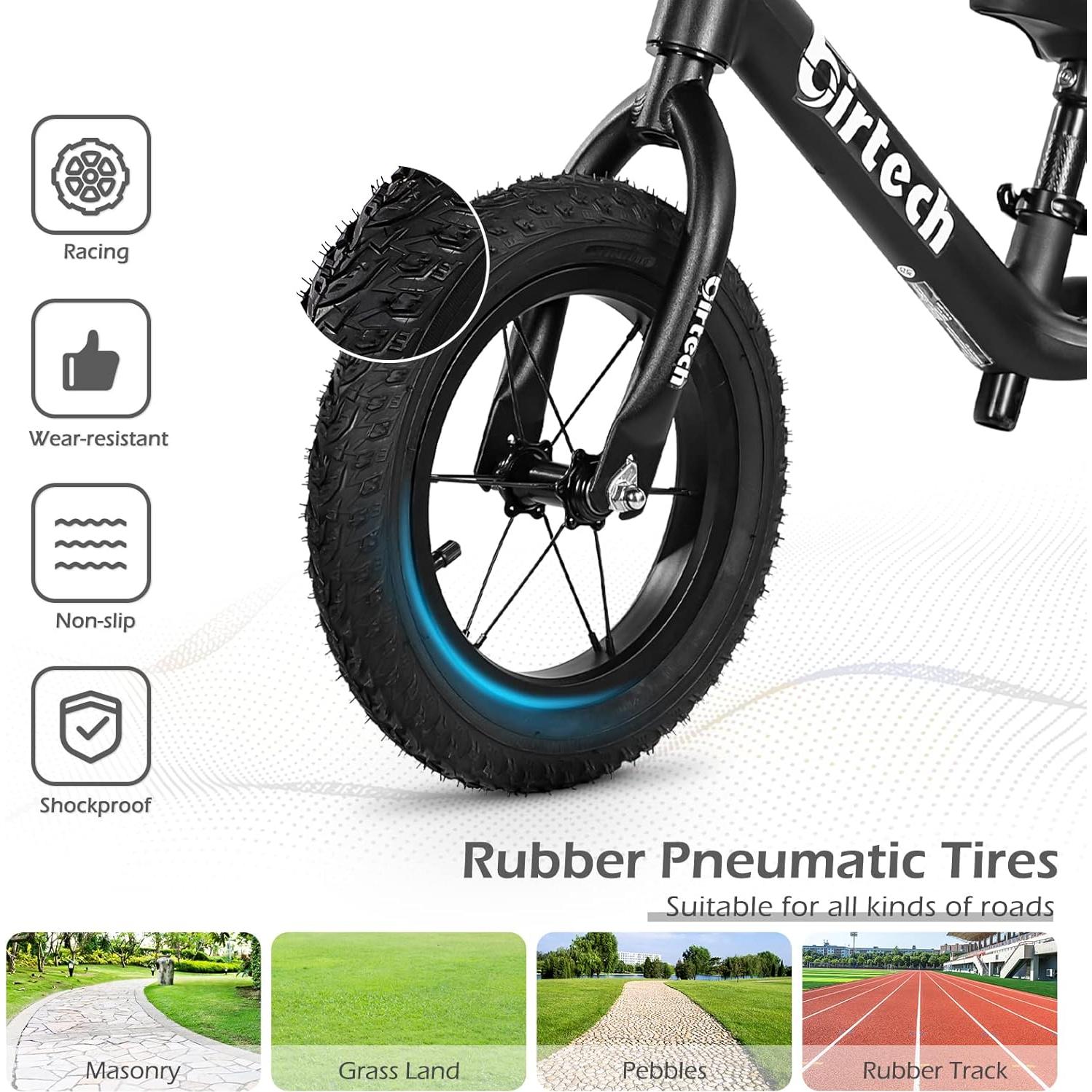 Bicicleta de Equilibrio Birtech KB043 12" Niños 2-5 Años