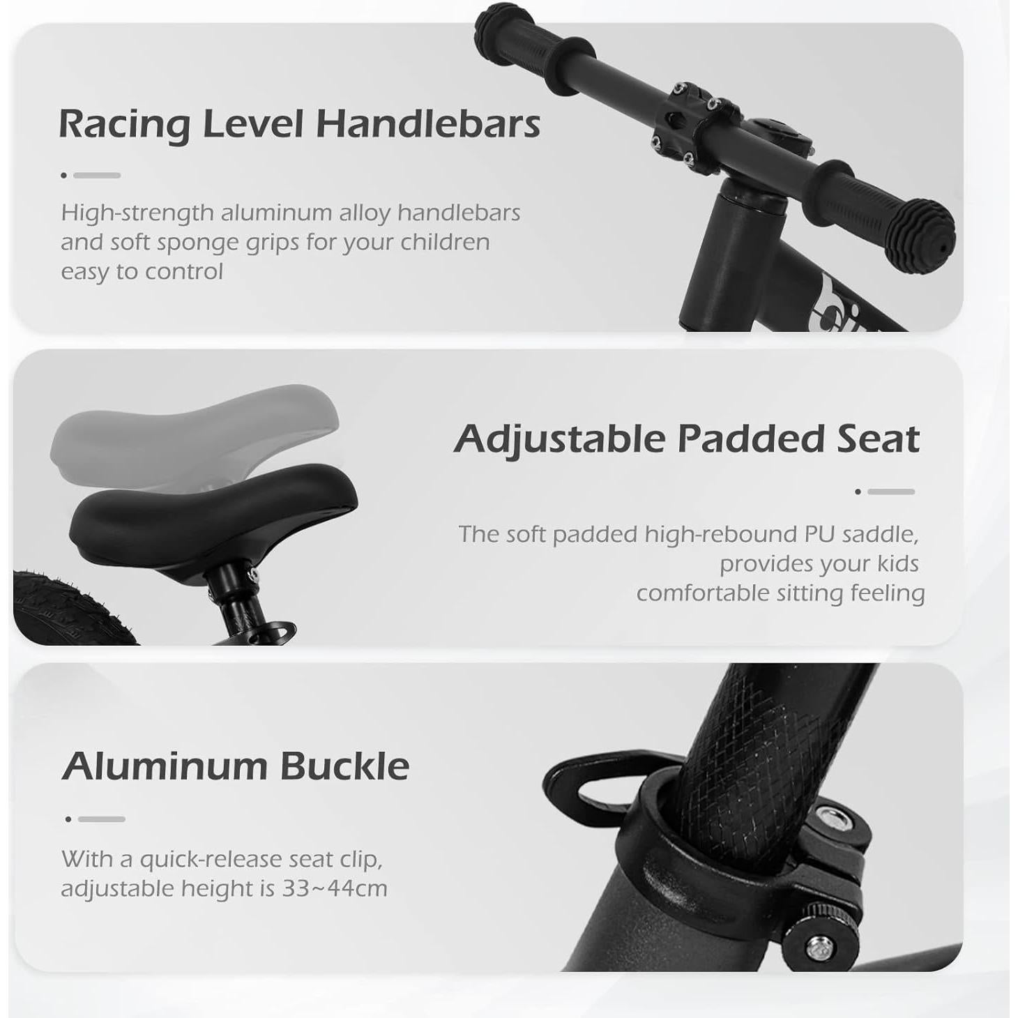 Bicicleta de Equilibrio Birtech KB043 12" Niños 2-5 Años