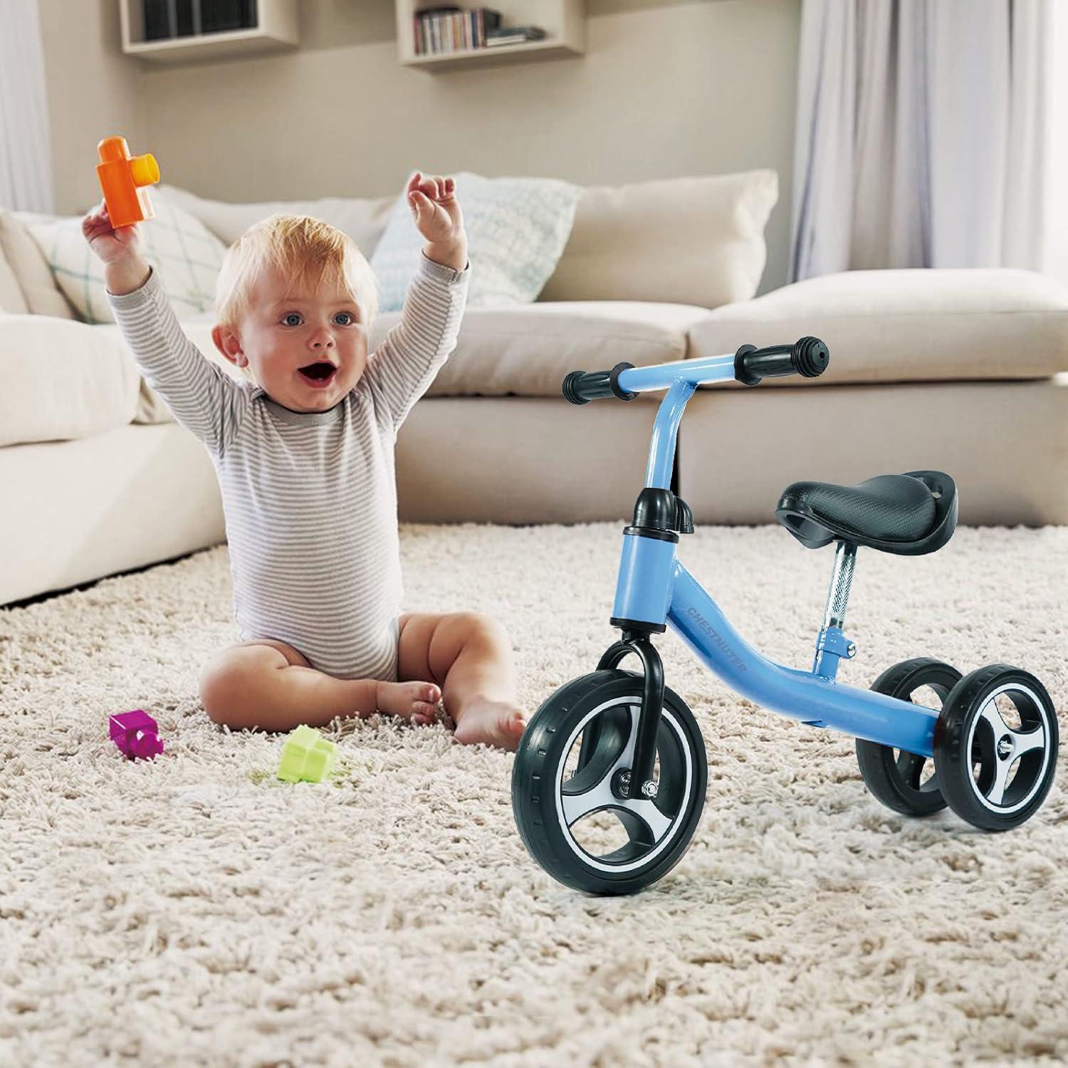 Bicicleta de Equilibrio Chestnuter para Bebés 1-3 Años Azul