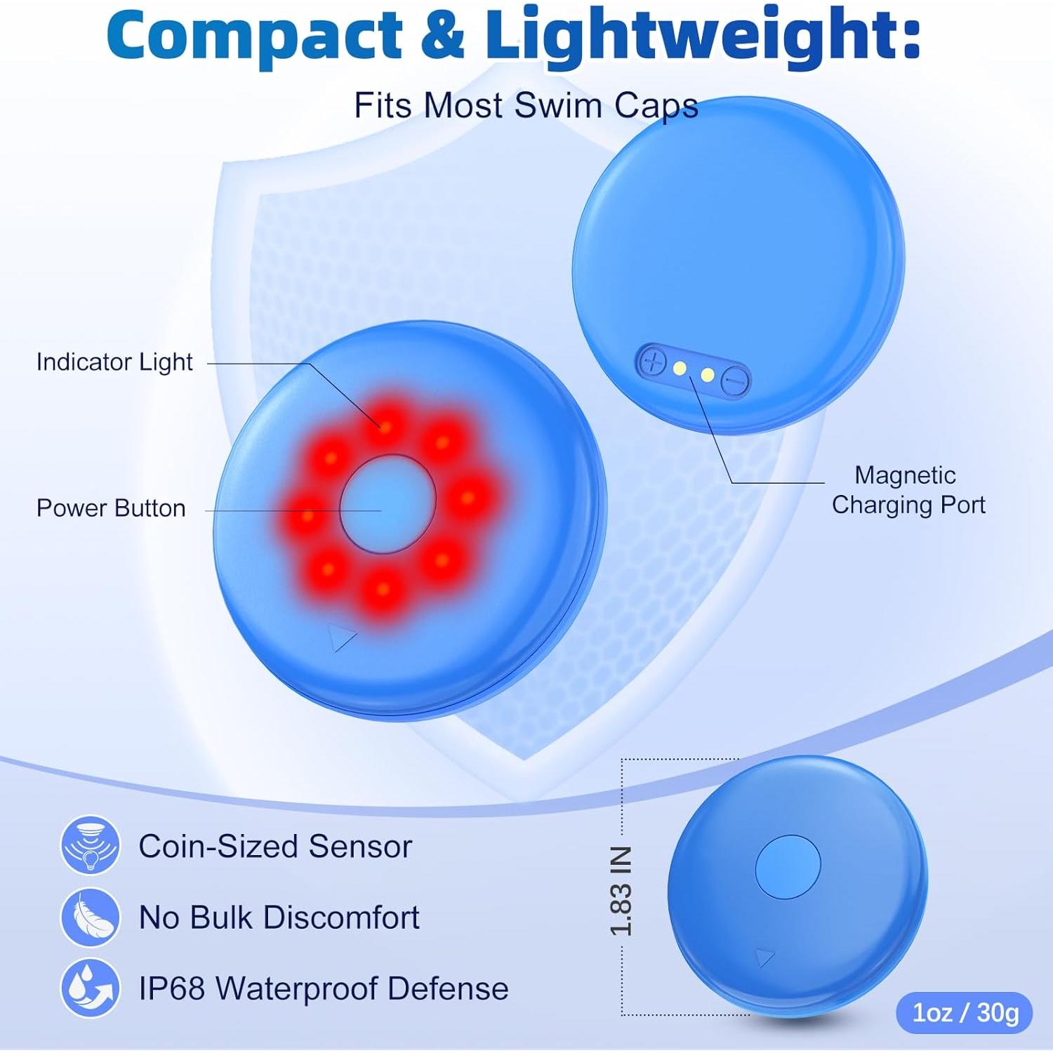 Alarma de Seguridad para Piscina Maoligo CapAlert Azul