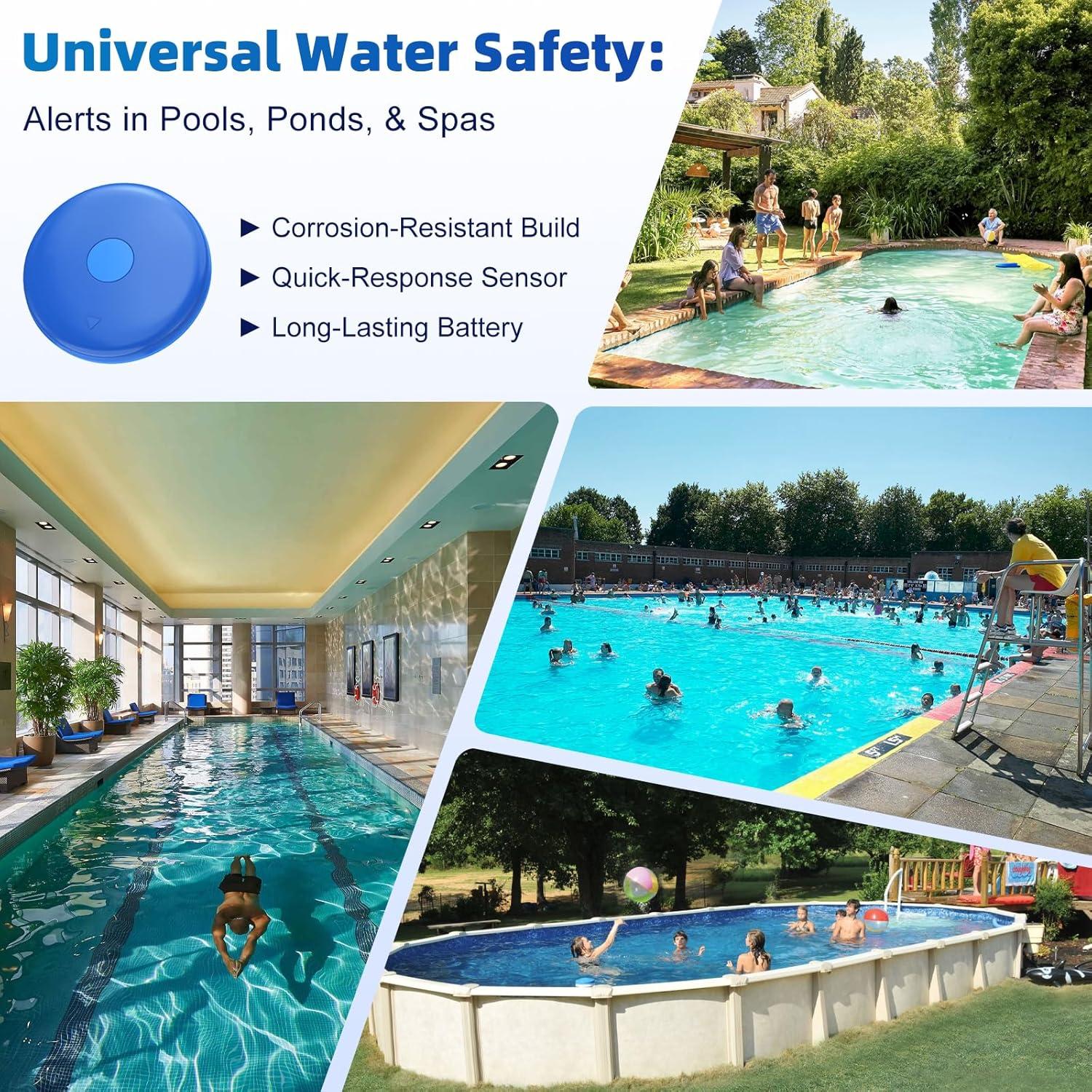 Alarma de Seguridad para Piscina Maoligo CapAlert Azul